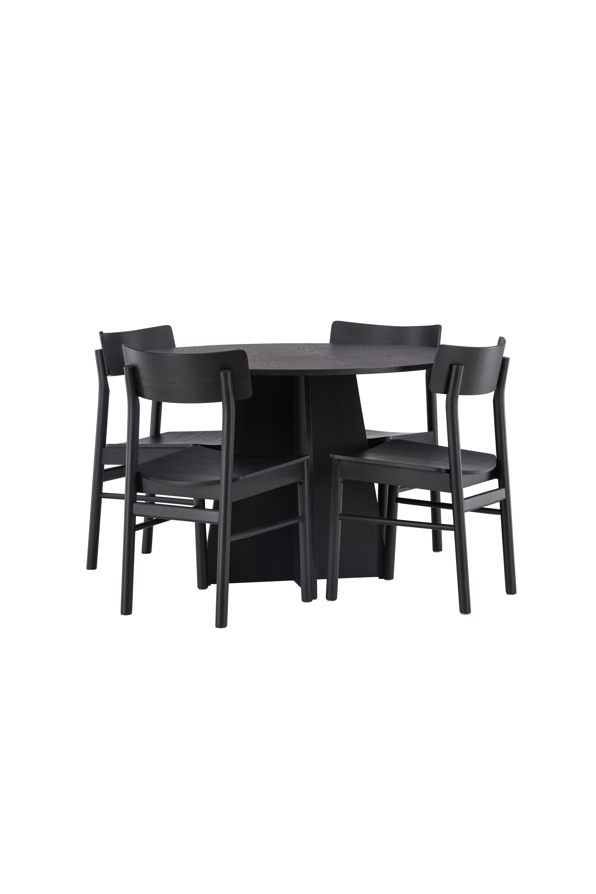 Matbordet Bootcut Oval & stolarna Montros-GR Dining Set-Venture Home-peaceofhome.se