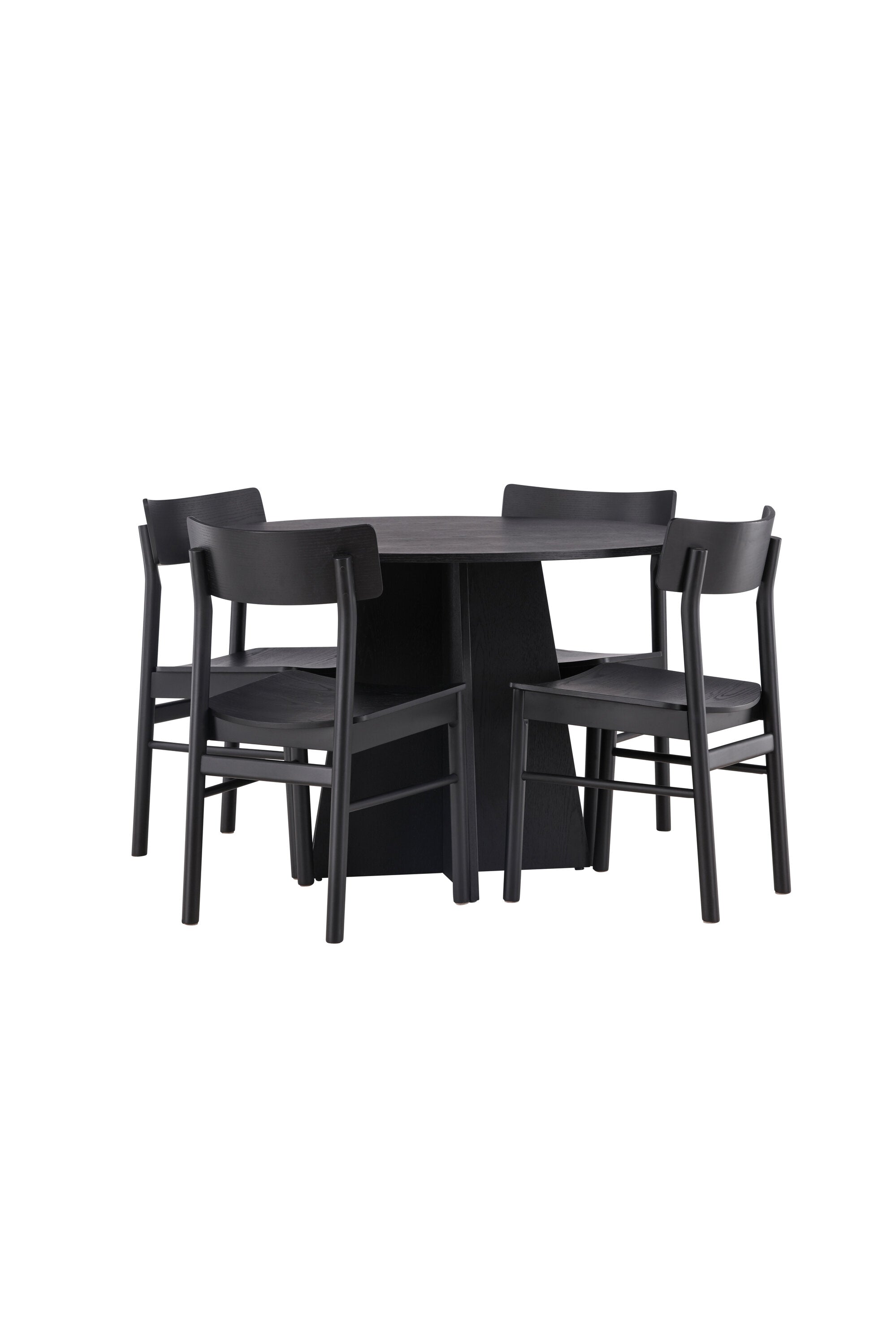 Matbordet Bootcut Oval & stolarna Montros-GR Dining Set-Venture Home-peaceofhome.se