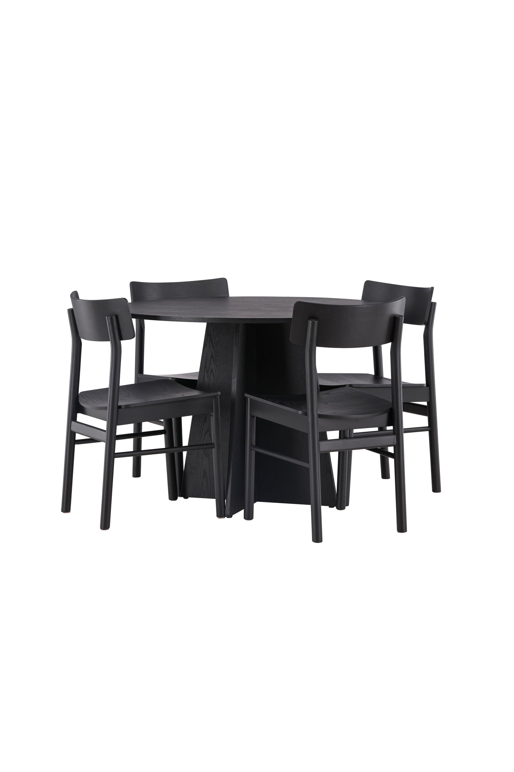 Matbordet Bootcut Oval & stolarna Montros-GR Dining Set-Venture Home-peaceofhome.se