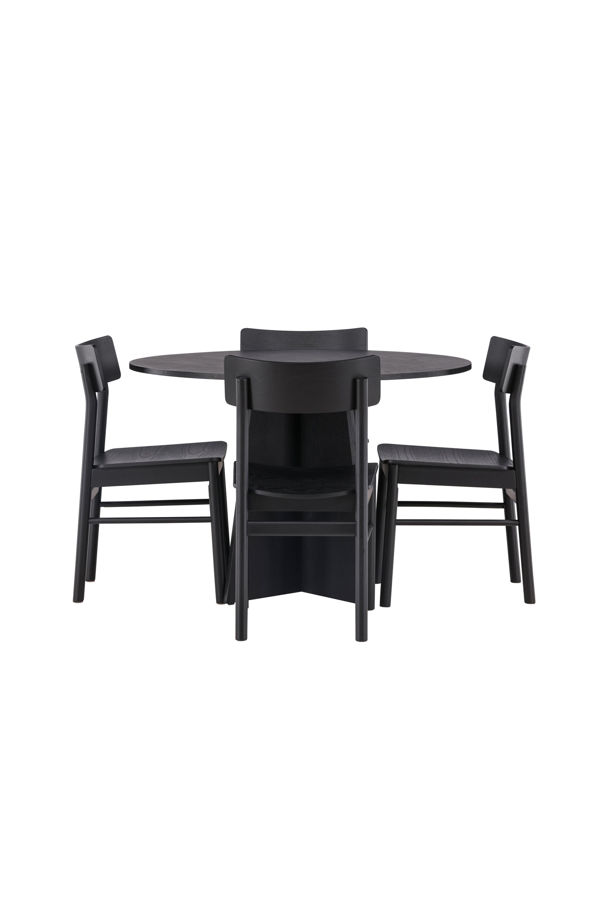 Matbordet Bootcut Oval & stolarna Montros-GR Dining Set-Venture Home-peaceofhome.se