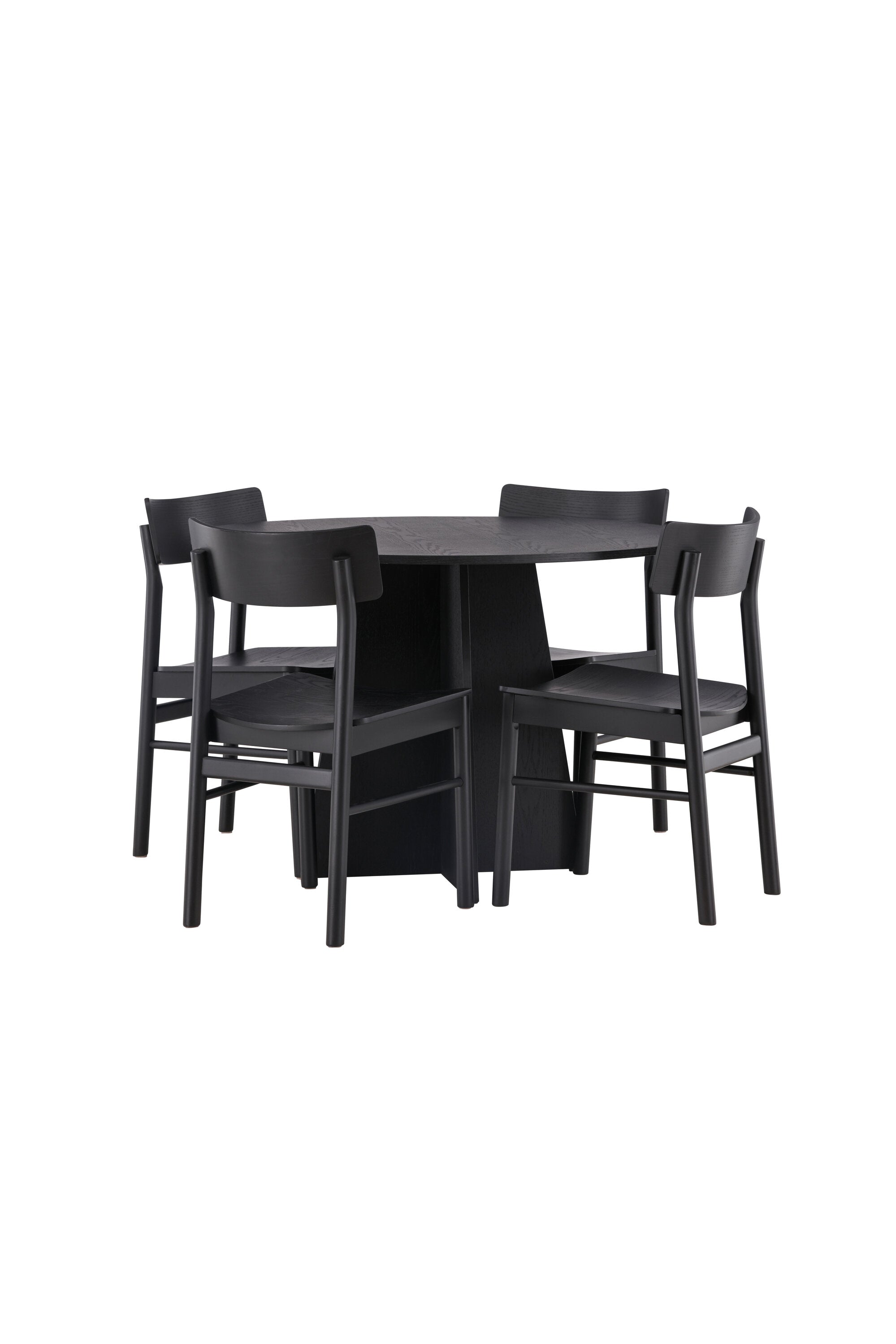 Matbordet Bootcut Oval & stolarna Montros-GR Dining Set-Venture Home-peaceofhome.se