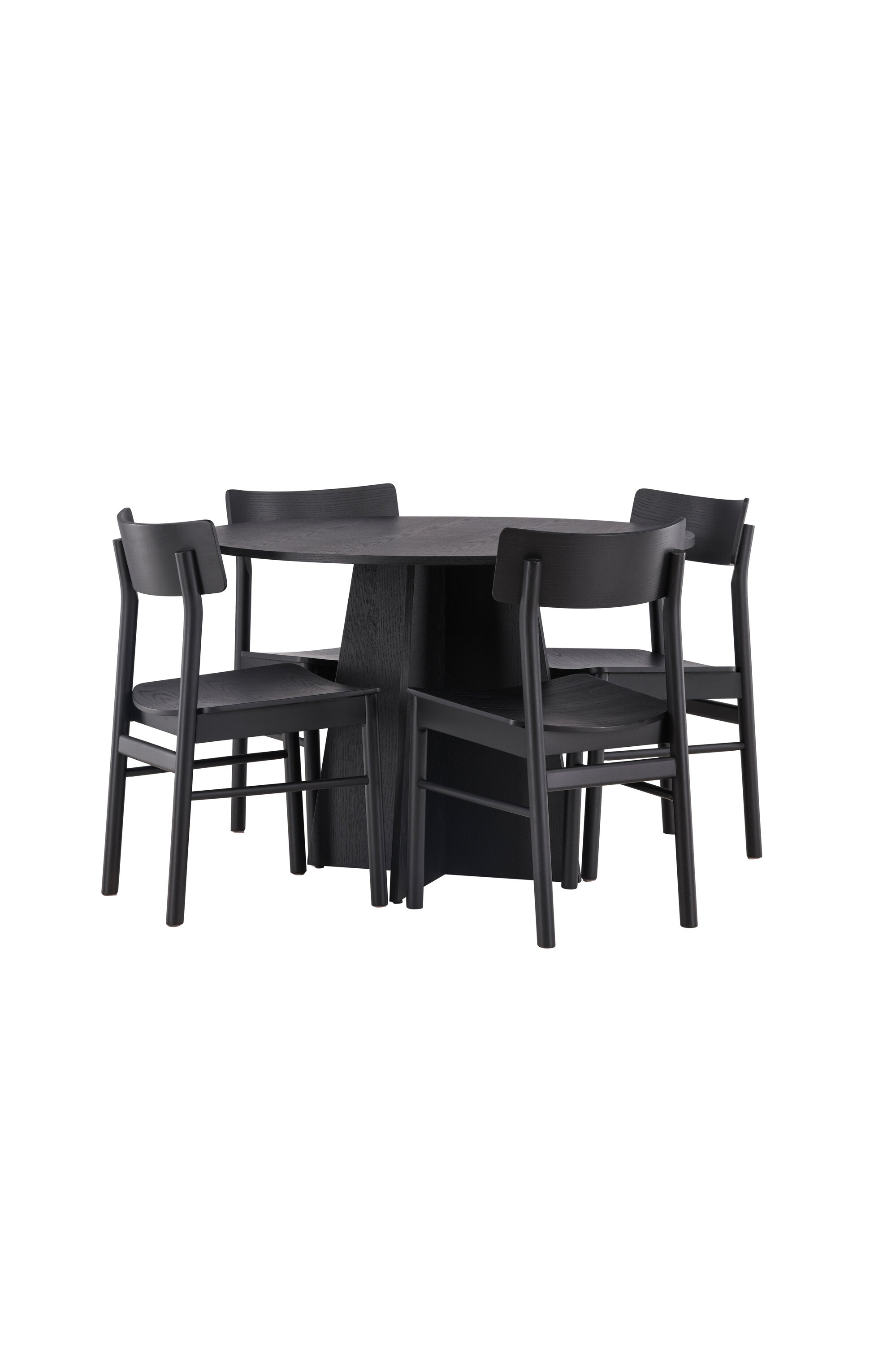 Matbordet Bootcut Oval & stolarna Montros-GR Dining Set-Venture Home-peaceofhome.se