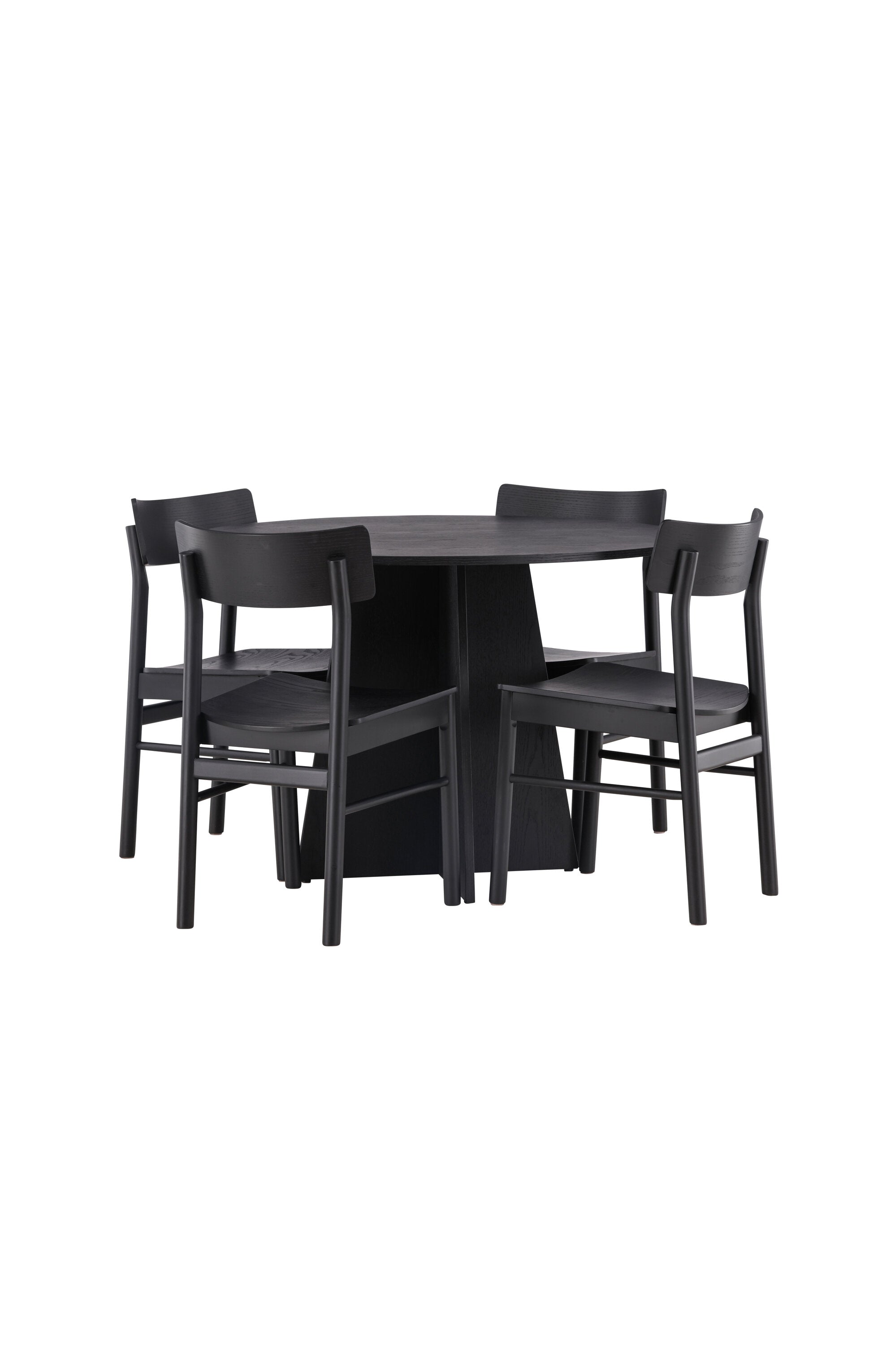 Matbordet Bootcut Oval & stolarna Montros-GR Dining Set-Venture Home-peaceofhome.se