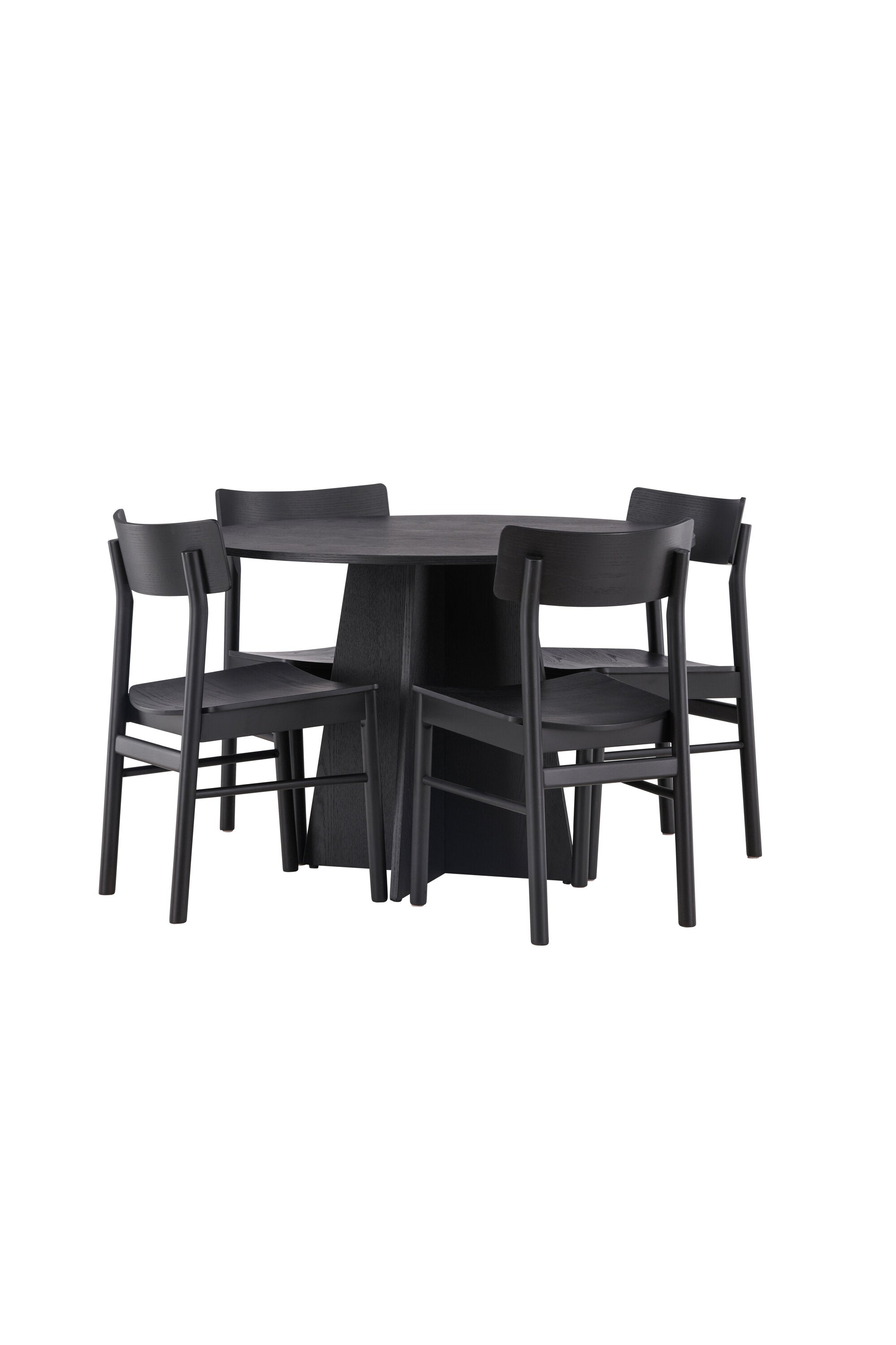 Matbordet Bootcut Oval & stolarna Montros-GR Dining Set-Venture Home-peaceofhome.se