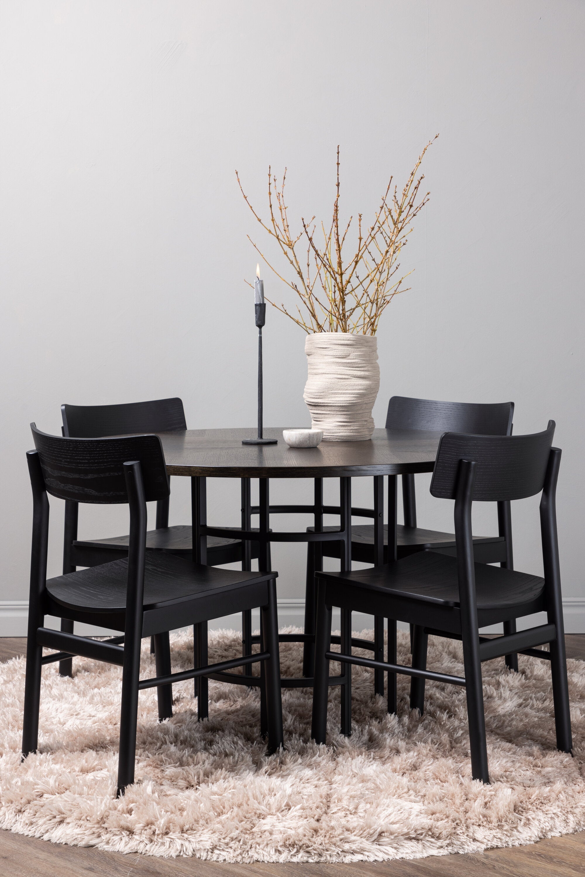 Matbordet Copenhagen & stolarna Montros-GR Dining Set-Venture Home-peaceofhome.se