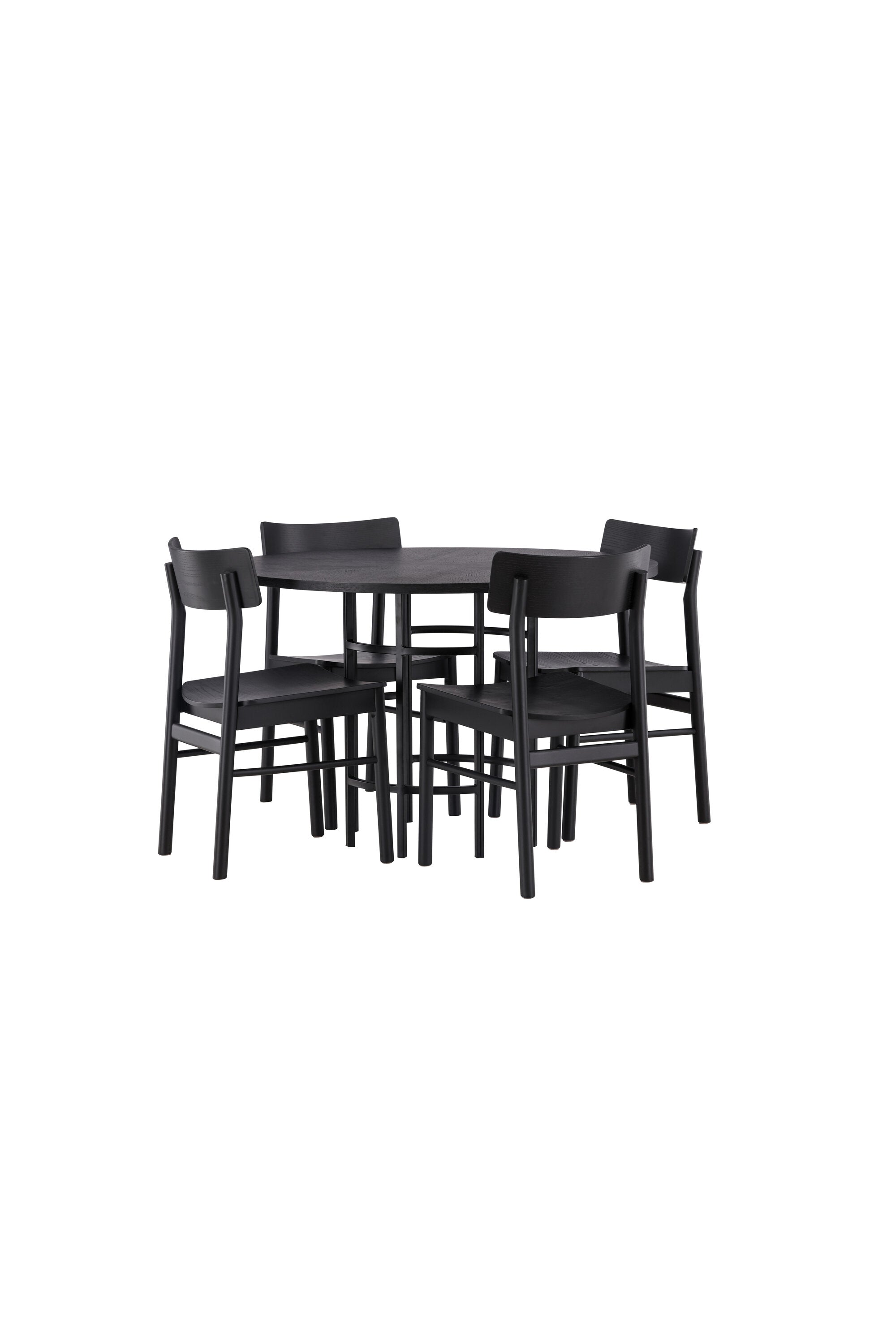 Matbordet Copenhagen & stolarna Montros-GR Dining Set-Venture Home-peaceofhome.se