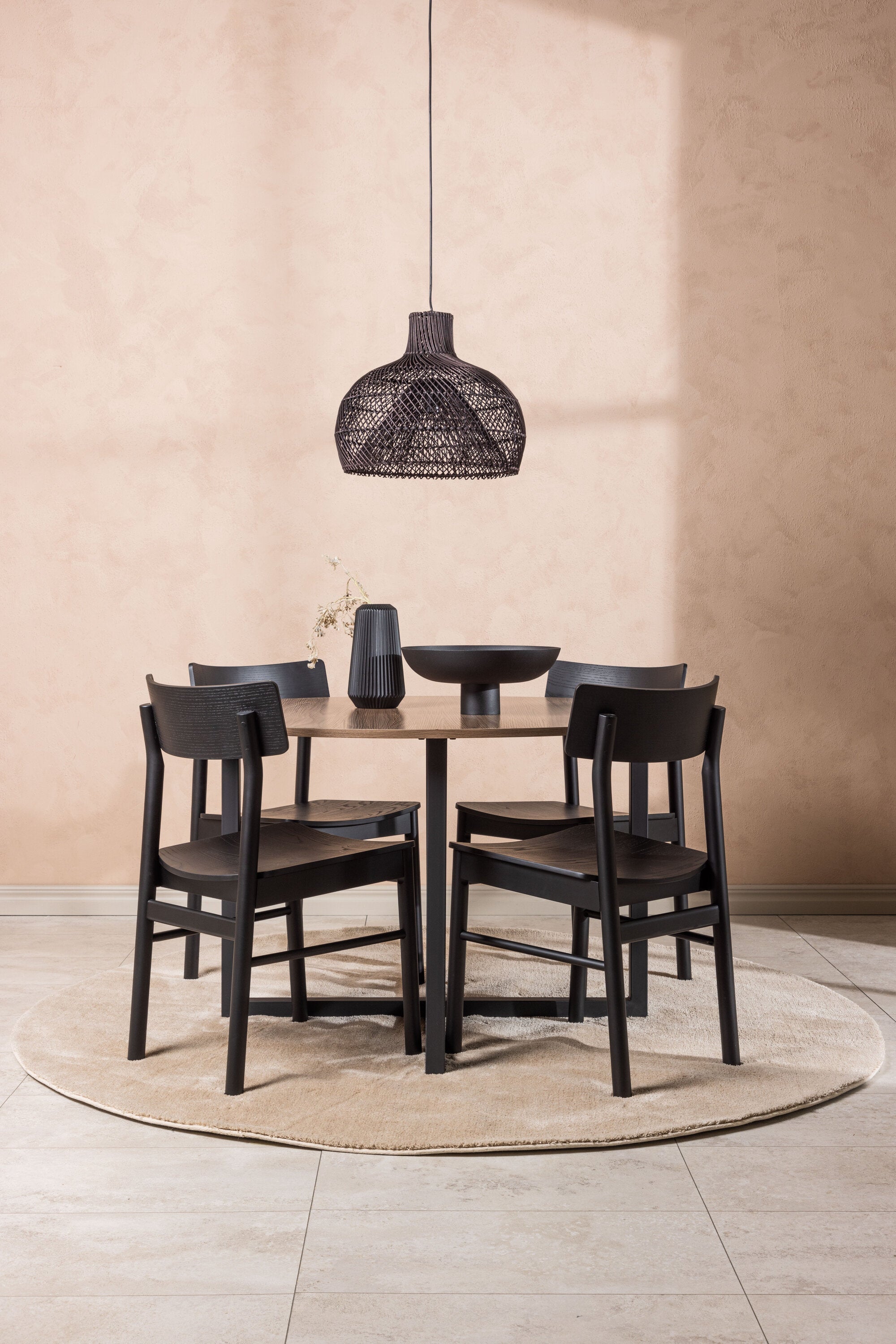 Matbordet Durango & stolarna Montros-GR Dining Set-Venture Home-peaceofhome.se