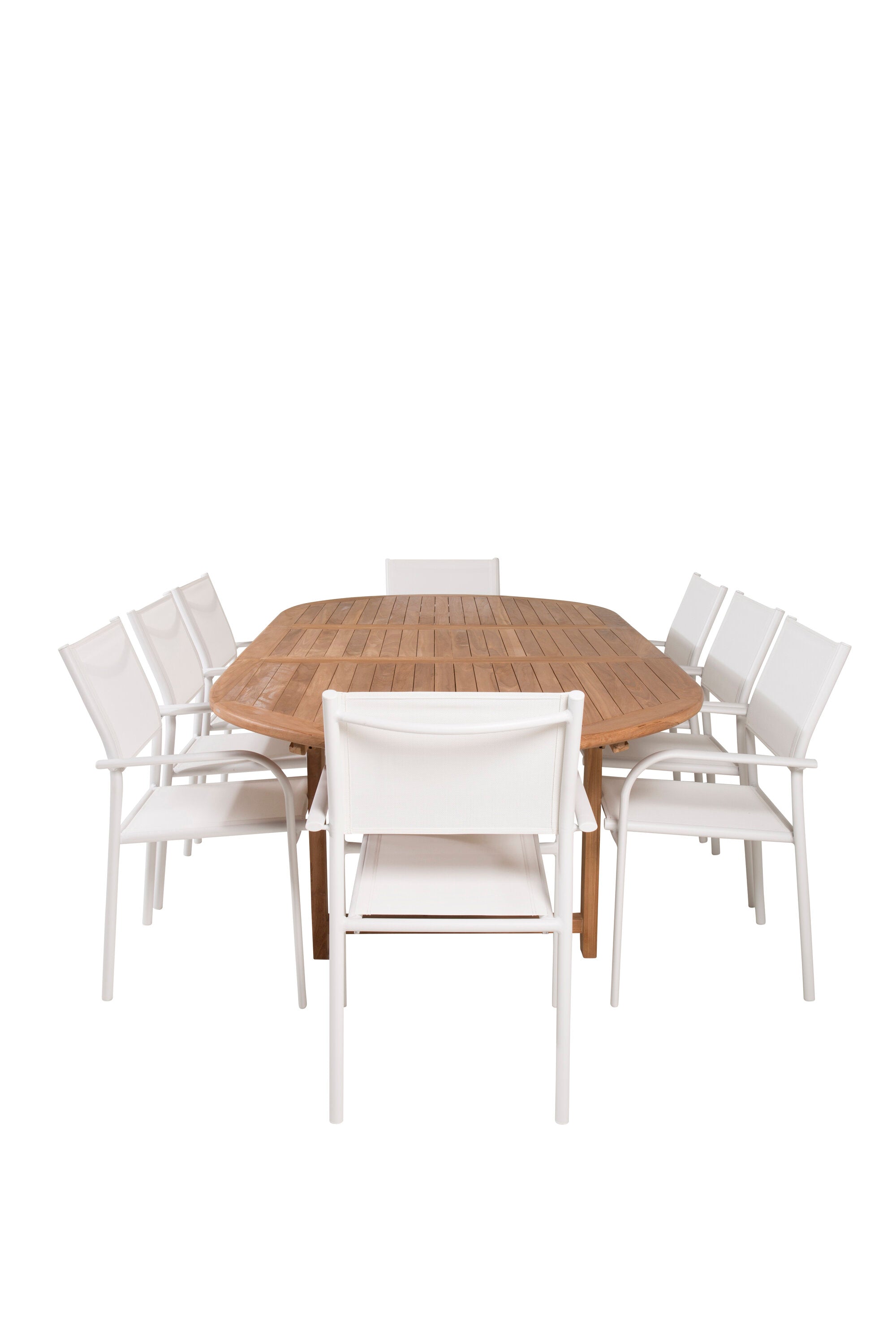 Matbordet Kenya & stolarna Santorini-GR Dining Set-Venture Home-peaceofhome.se