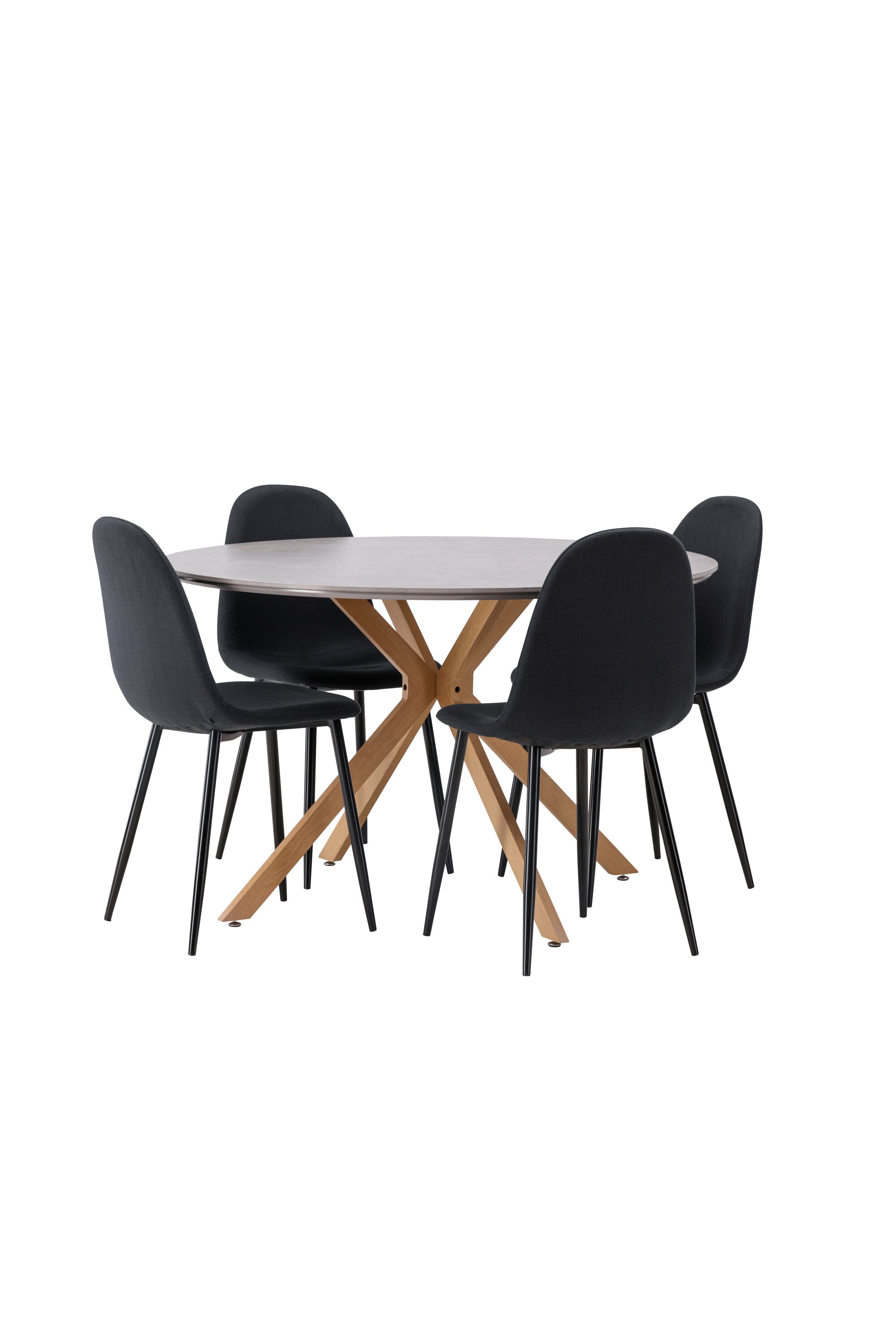 Matbordet Piazza & stolarna Polar-GR Dining Set-Venture Home-peaceofhome.se