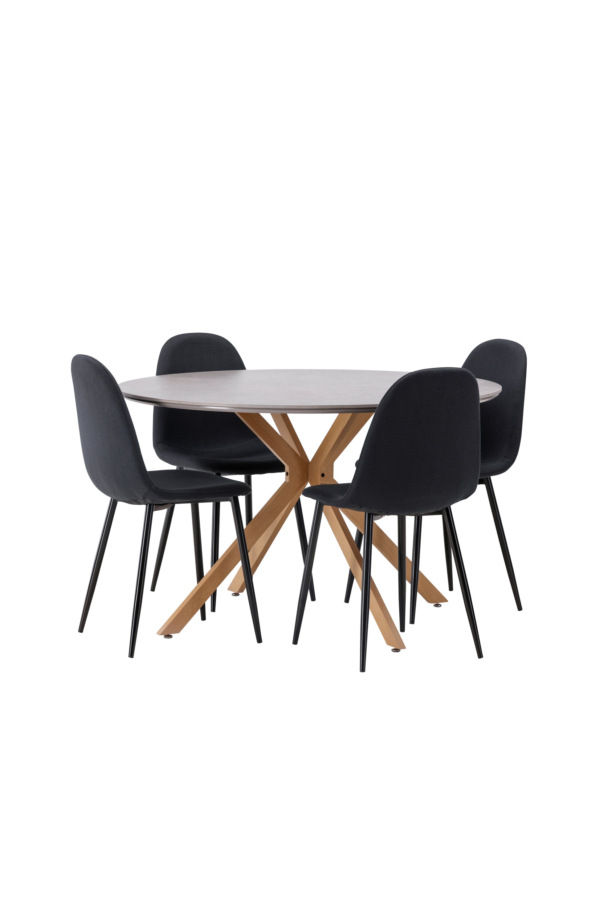 Matbordet Piazza & stolarna Polar-GR Dining Set-Venture Home-peaceofhome.se