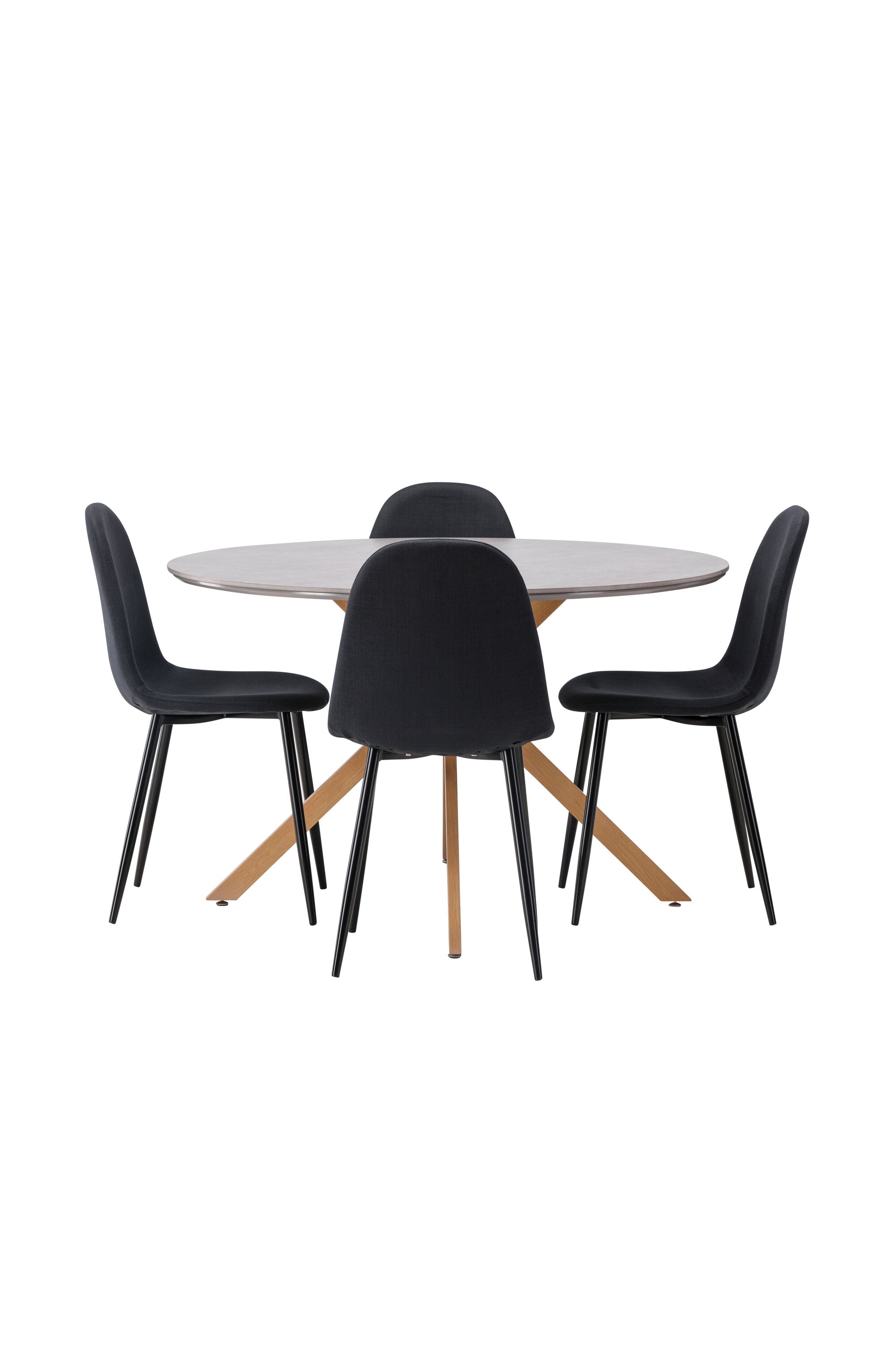 Matbordet Piazza & stolarna Polar-GR Dining Set-Venture Home-peaceofhome.se