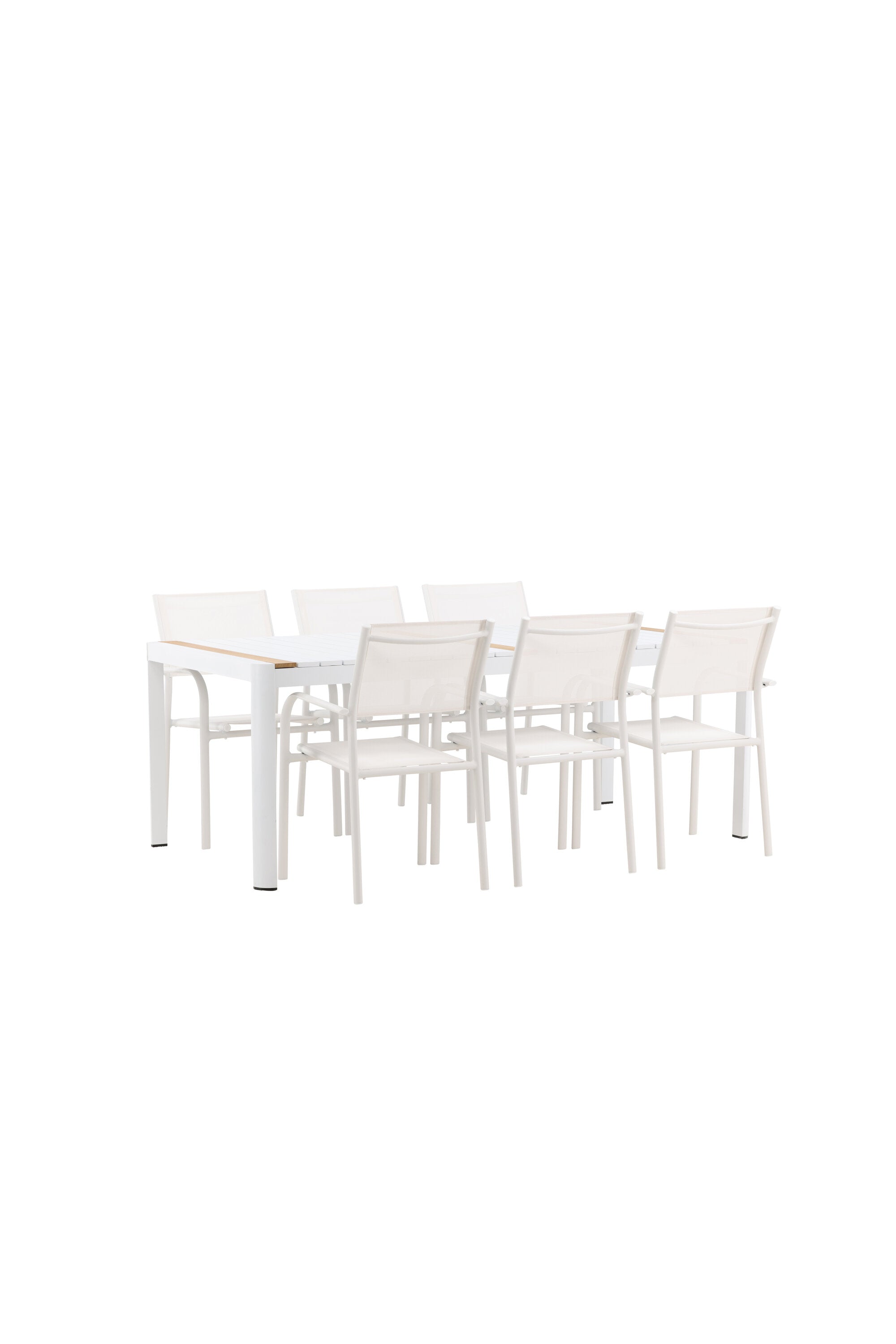 Matbordet Togo & stolarna Santorini-Table Set-Venture Home-peaceofhome.se