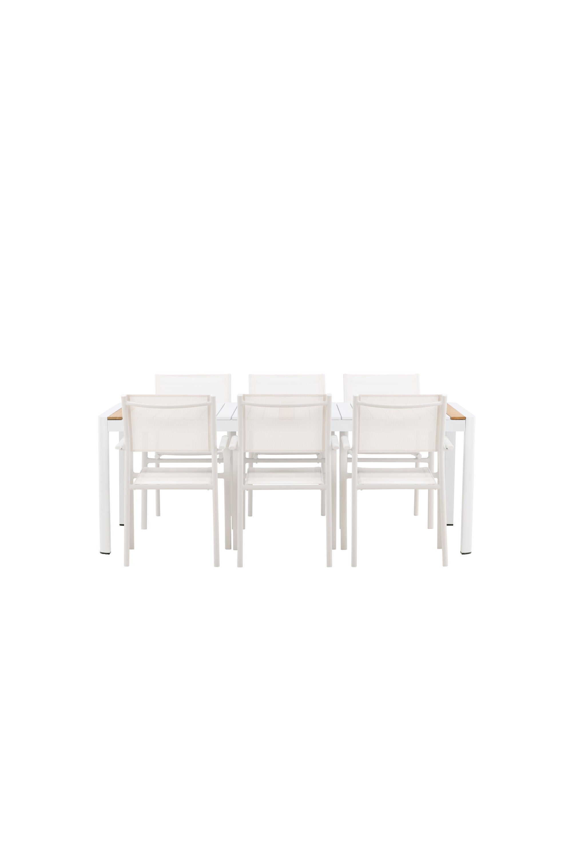 Matbordet Togo & stolarna Santorini-Table Set-Venture Home-peaceofhome.se