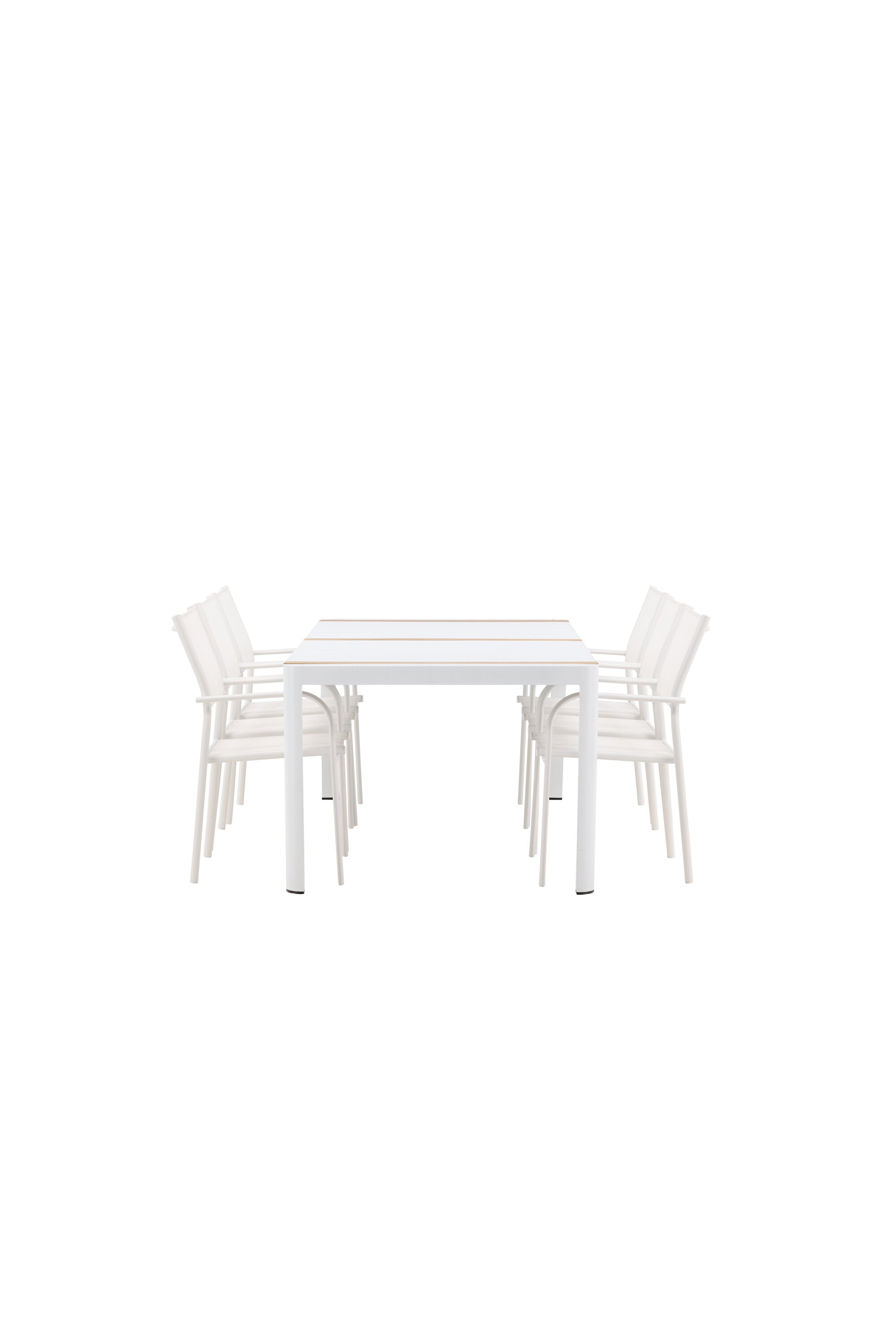 Matbordet Togo & stolarna Santorini-Table Set-Venture Home-peaceofhome.se