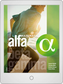 Matematik Alfa Digital (elevlicens)-Digitala böcker-Liber-peaceofhome.se