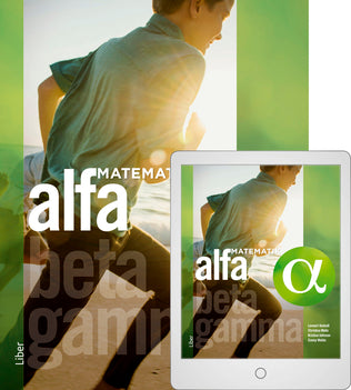 Matematik Alfa Grundbok med Digital (elevlicens)-Digitala böcker-Liber-peaceofhome.se