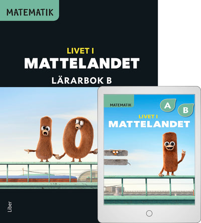 Matematik Livet i Mattelandet Lärarbok B med Lärarwebb-Digitala böcker-Liber-peaceofhome.se