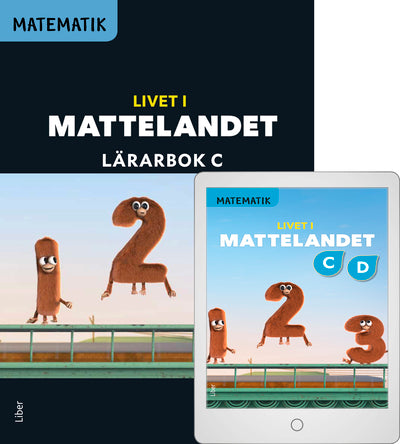 Matematik Livet i Mattelandet Lärarbok C med Lärarwebb-Digitala böcker-Liber-peaceofhome.se