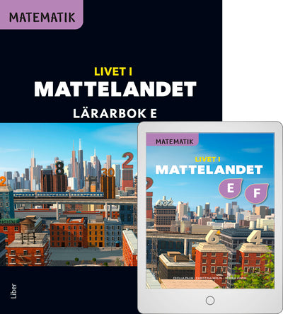 Matematik Livet i Mattelandet Lärarbok E med Lärarwebb-Digitala böcker-Liber-peaceofhome.se