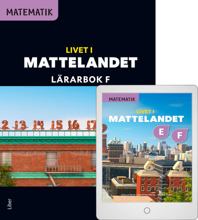 Matematik Livet i Mattelandet Lärarbok F med Lärarwebb-Digitala böcker-Liber-peaceofhome.se