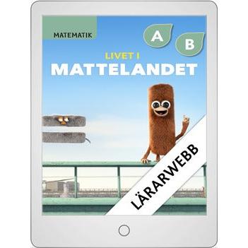 Matematik Livet i Mattelandet Lärarwebb A och B-Digitala böcker-Liber-peaceofhome.se