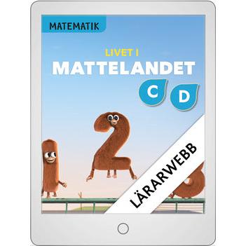 Matematik Livet i Mattelandet Lärarwebb C och D-Digitala böcker-Liber-peaceofhome.se