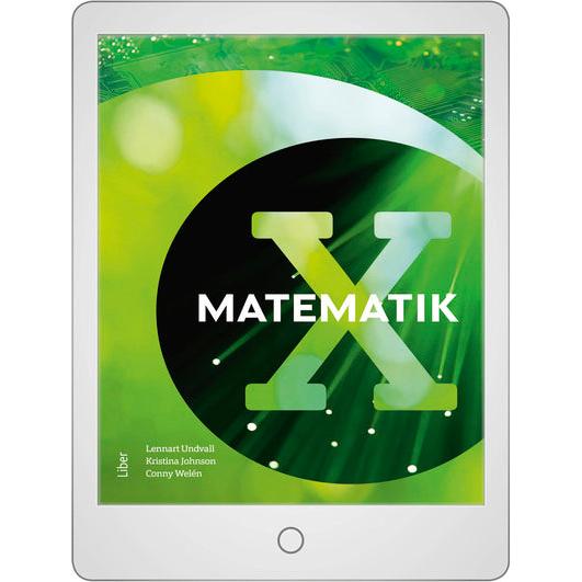 Matematik X Digital (lärarlicens)-Digitala böcker-Liber-peaceofhome.se