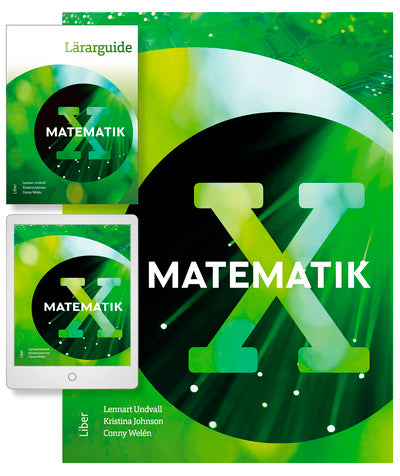 Matematik X Klasspaket 30 elever-Digitala böcker-Liber-peaceofhome.se