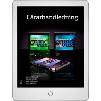 Matematik grundvux delkurs 1-4 Lärarmaterial (nedladdningsbar)-Digitala böcker-Liber-peaceofhome.se