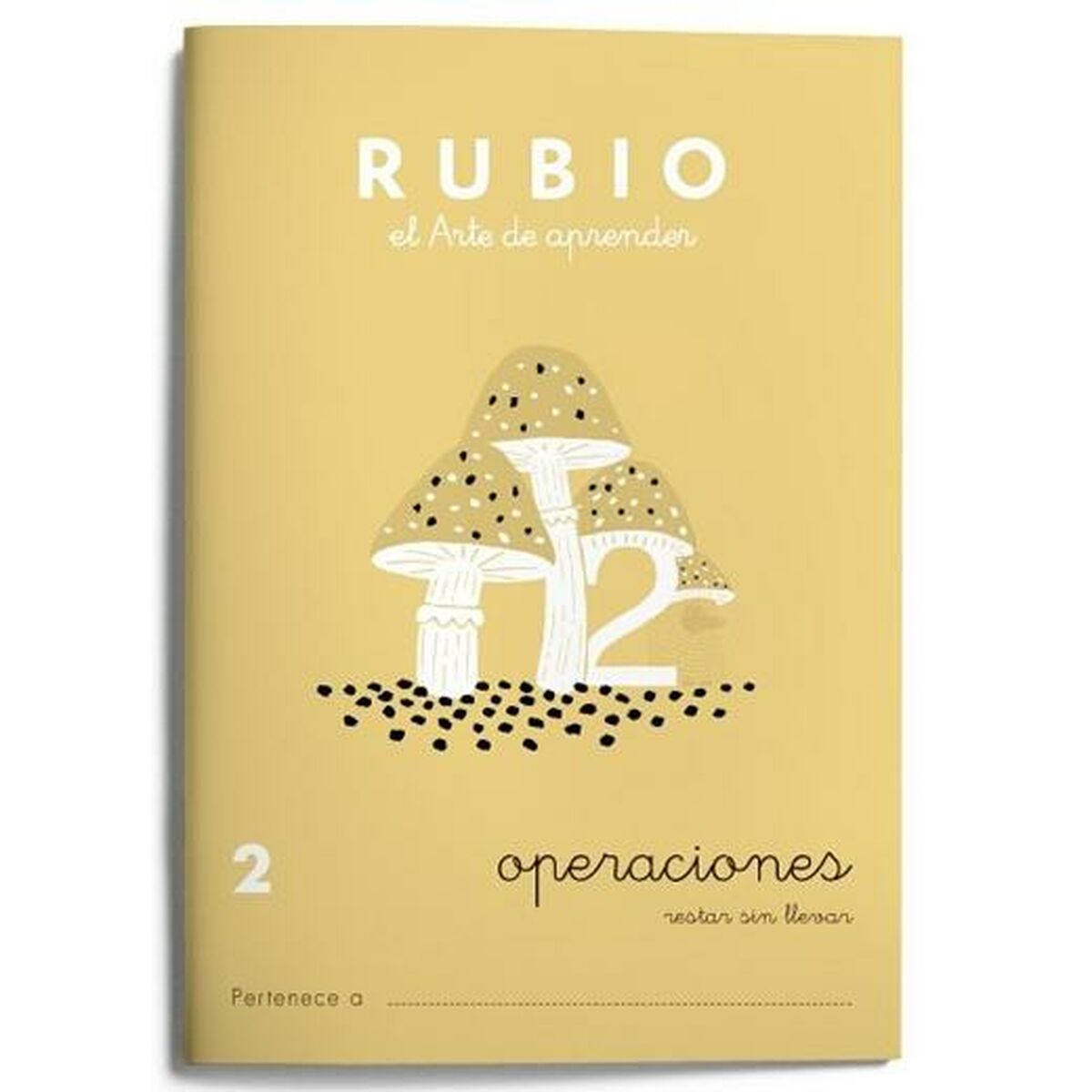 Matematik övningsbok Rubio Nº2 A5 spanska 20 Blad (10 antal)-Kontor och Kontorsmaterial, Pappersprodukter för kontoret-Cuadernos Rubio-peaceofhome.se