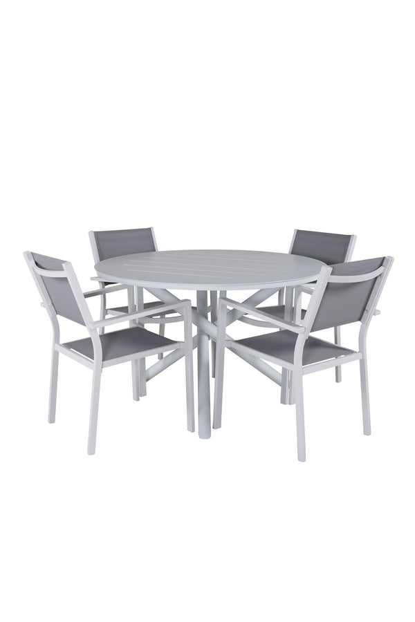 Matgrupp Alma med stolarna Copacabana-Table Set-Venture Home-peaceofhome.se