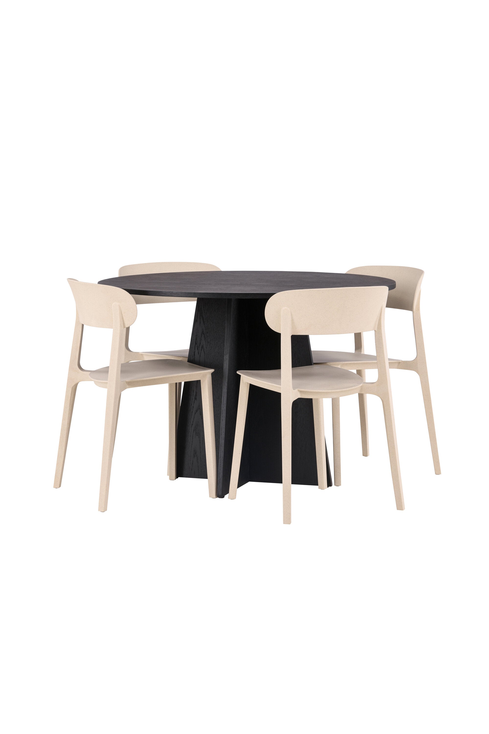 Matgrupp Bootcut med 4st matstolar Åstol-GR Dining Set-Venture Home-peaceofhome.se