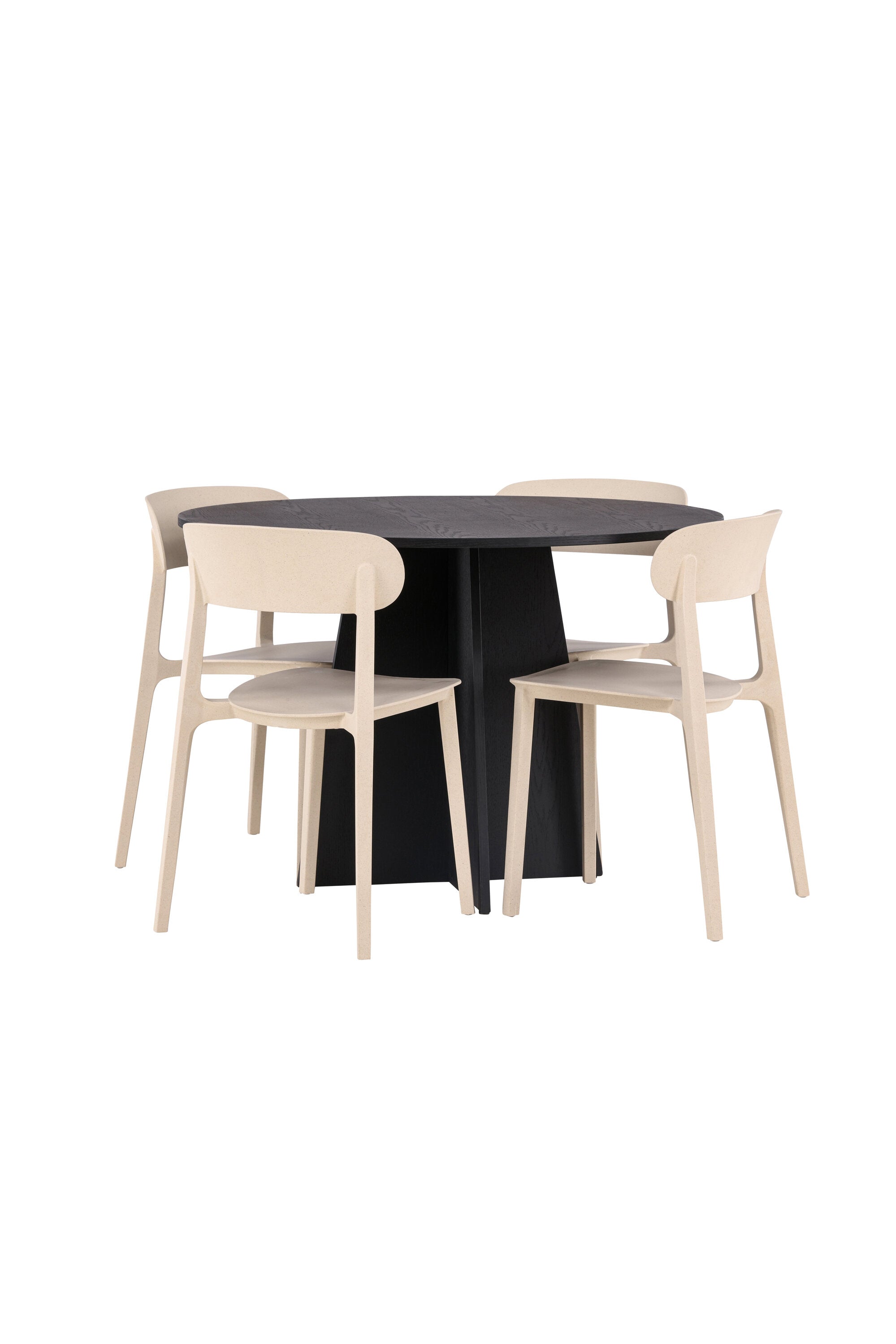 Matgrupp Bootcut med 4st matstolar Åstol-GR Dining Set-Venture Home-peaceofhome.se