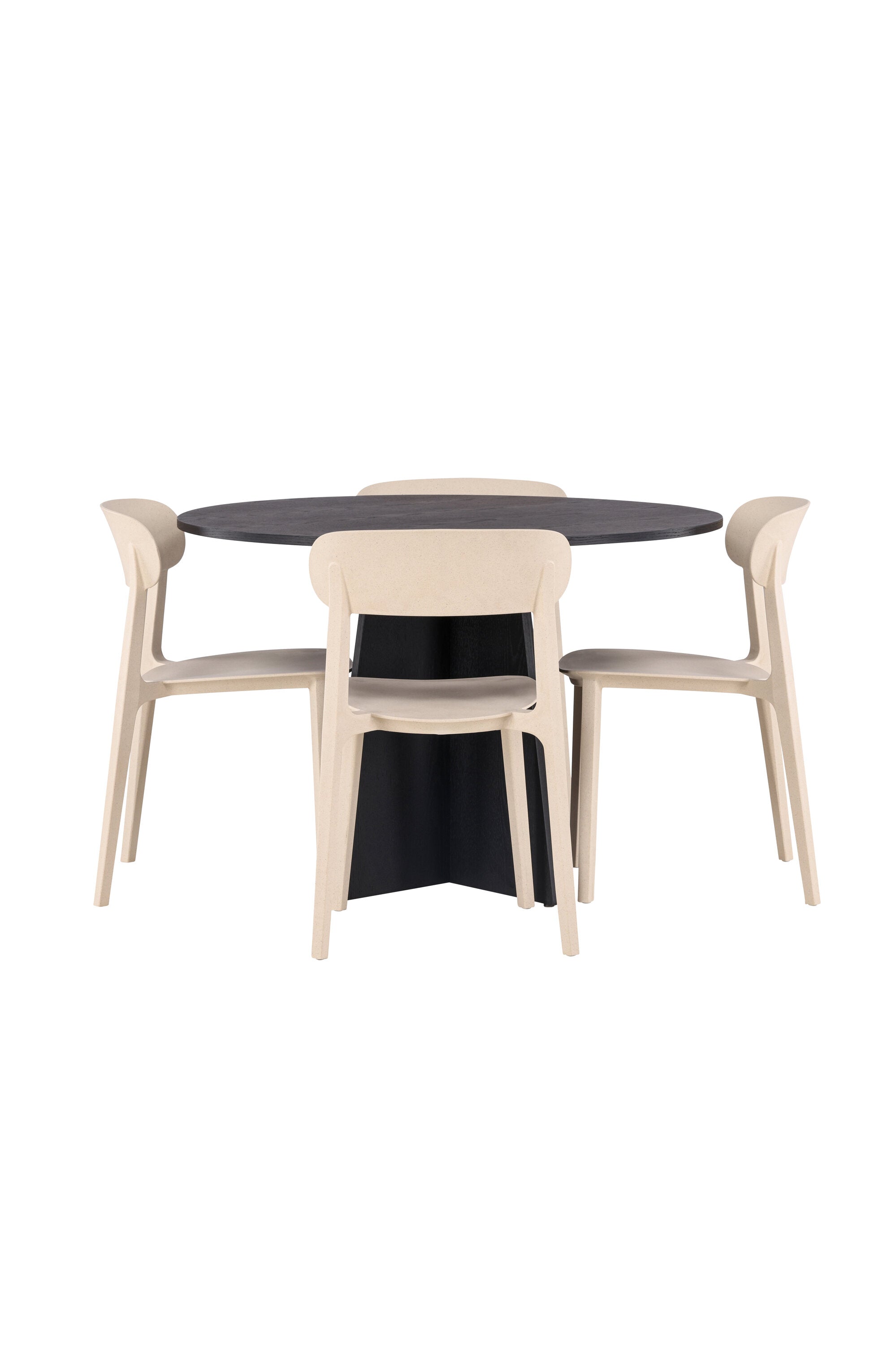 Matgrupp Bootcut med 4st matstolar Åstol-GR Dining Set-Venture Home-peaceofhome.se