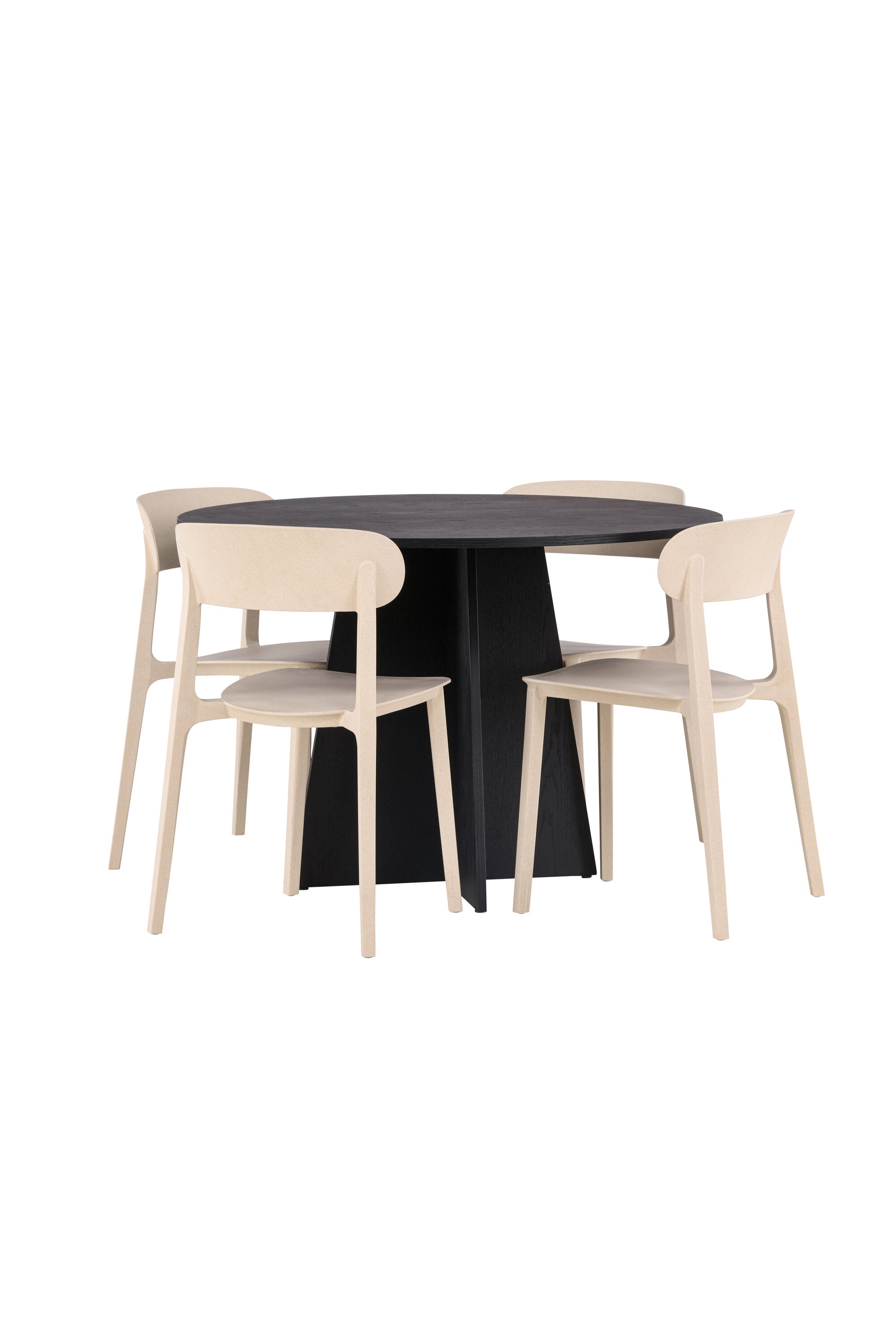 Matgrupp Bootcut med 4st matstolar Åstol-GR Dining Set-Venture Home-peaceofhome.se