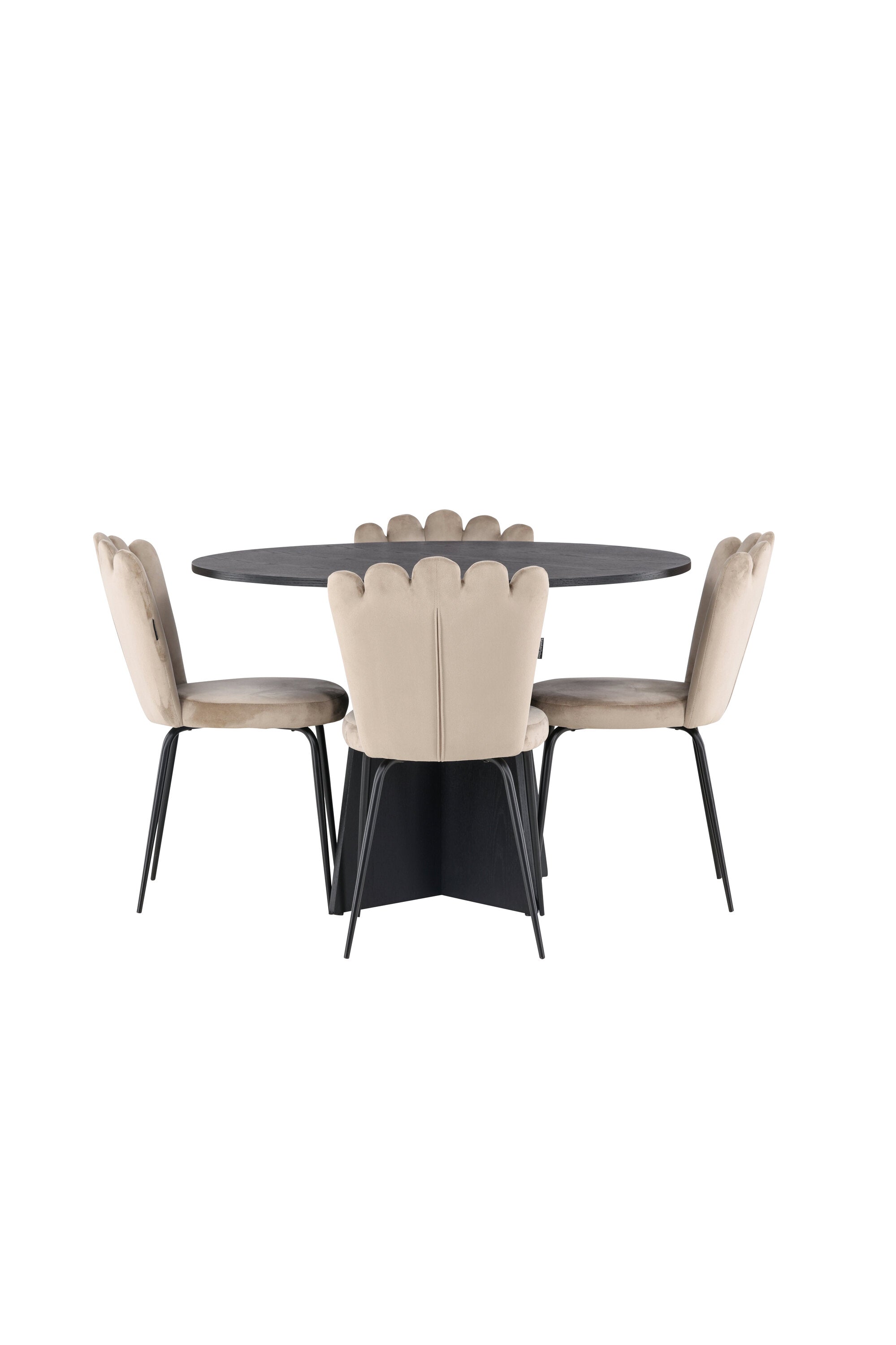 Matgrupp Bootcut med 4st matstolar Limhamn-GR Dining Set-Venture Home-peaceofhome.se