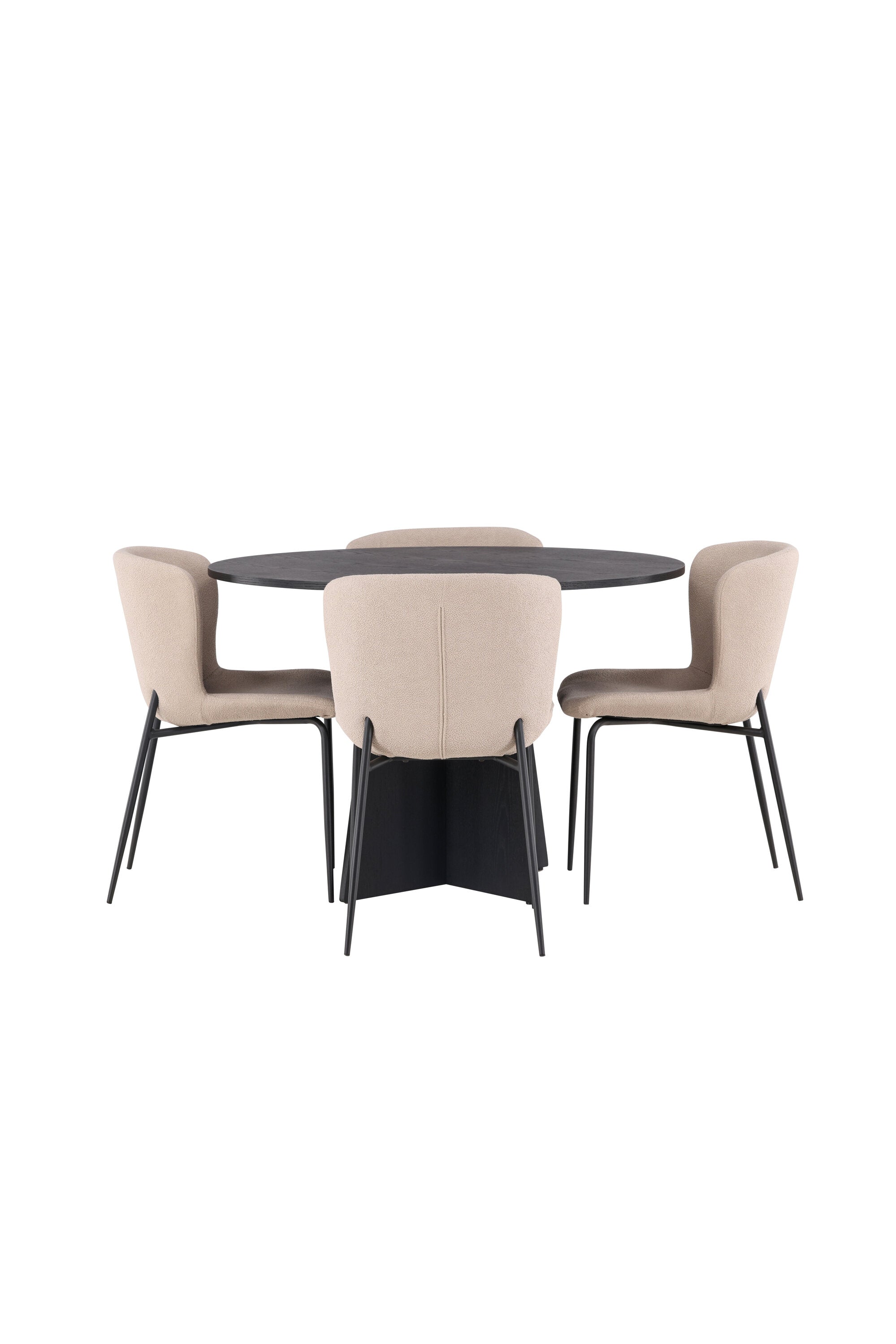 Matgrupp Bootcut med 4st matstolar Modesto-GR Dining Set-Venture Home-peaceofhome.se