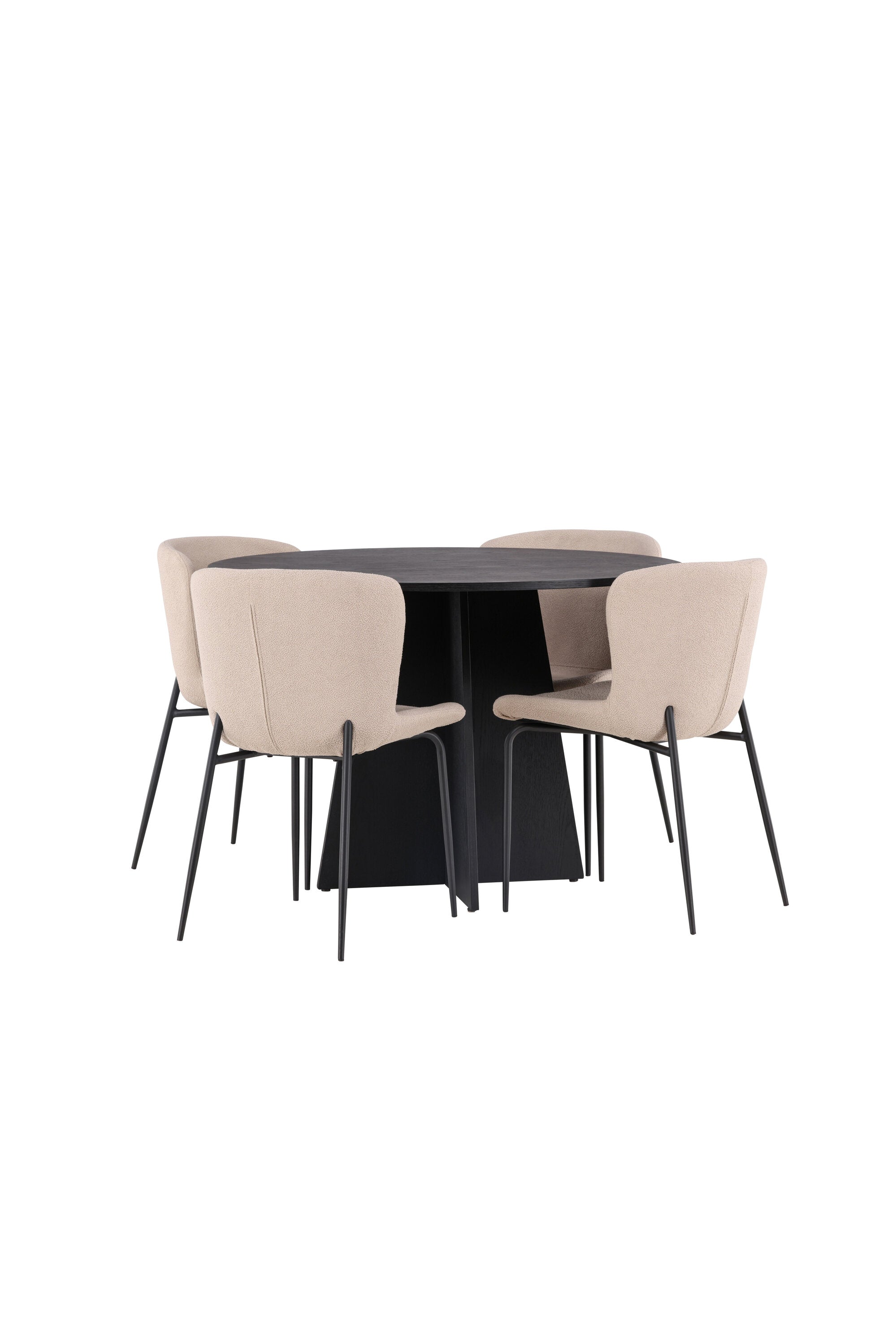 Matgrupp Bootcut med 4st matstolar Modesto-GR Dining Set-Venture Home-peaceofhome.se