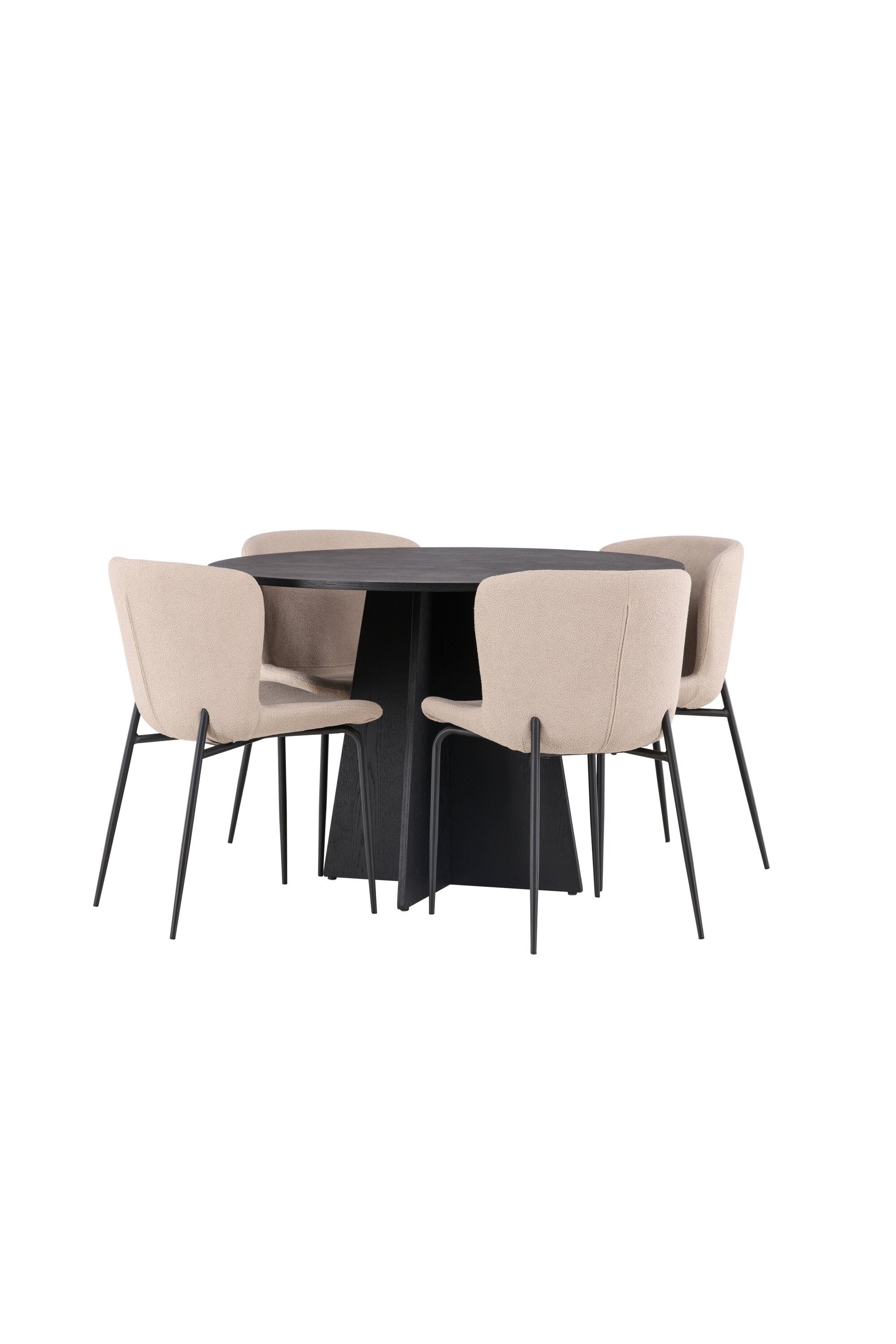 Matgrupp Bootcut med 4st matstolar Modesto-GR Dining Set-Venture Home-peaceofhome.se