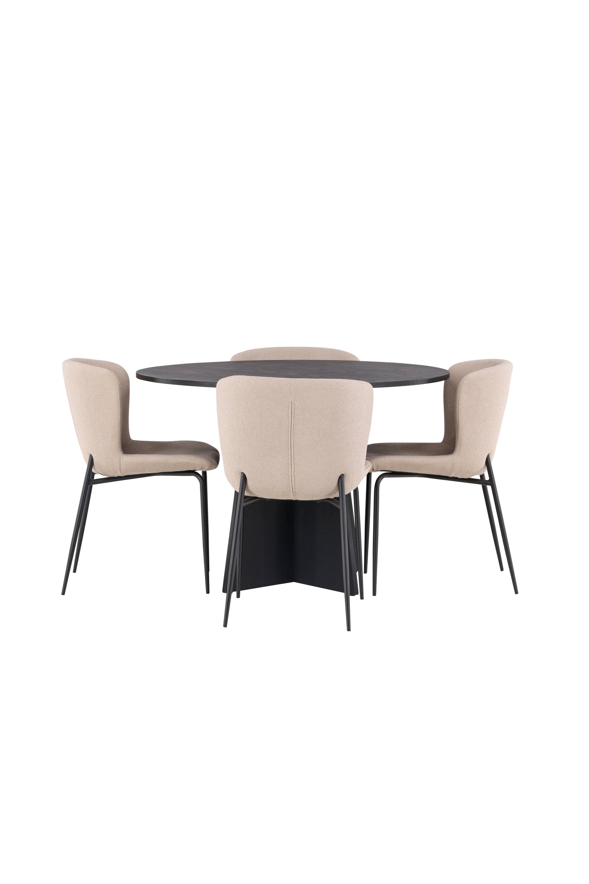 Matgrupp Bootcut med 4st matstolar Modesto-GR Dining Set-Venture Home-peaceofhome.se