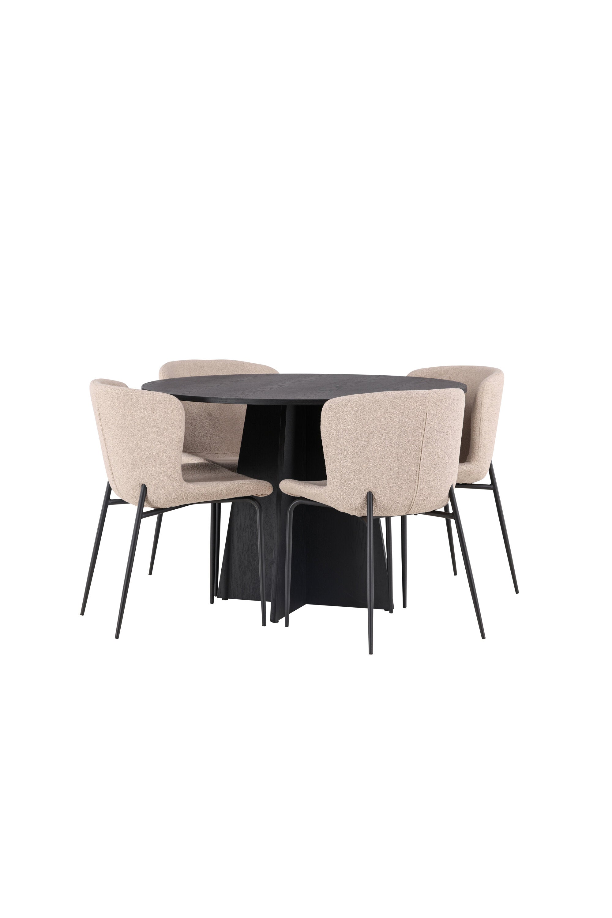 Matgrupp Bootcut med 4st matstolar Modesto-GR Dining Set-Venture Home-peaceofhome.se