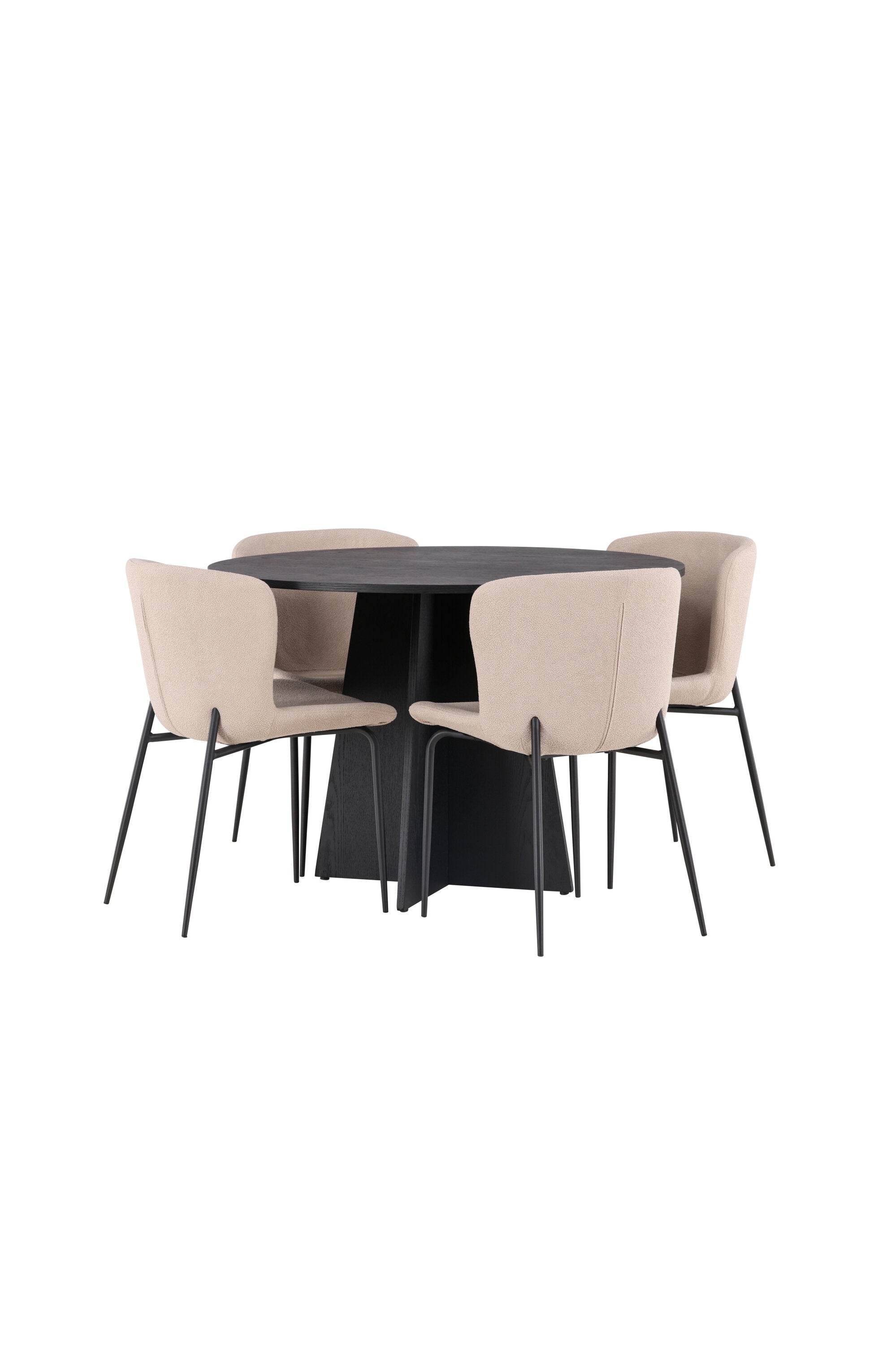 Matgrupp Bootcut med 4st matstolar Modesto-GR Dining Set-Venture Home-peaceofhome.se