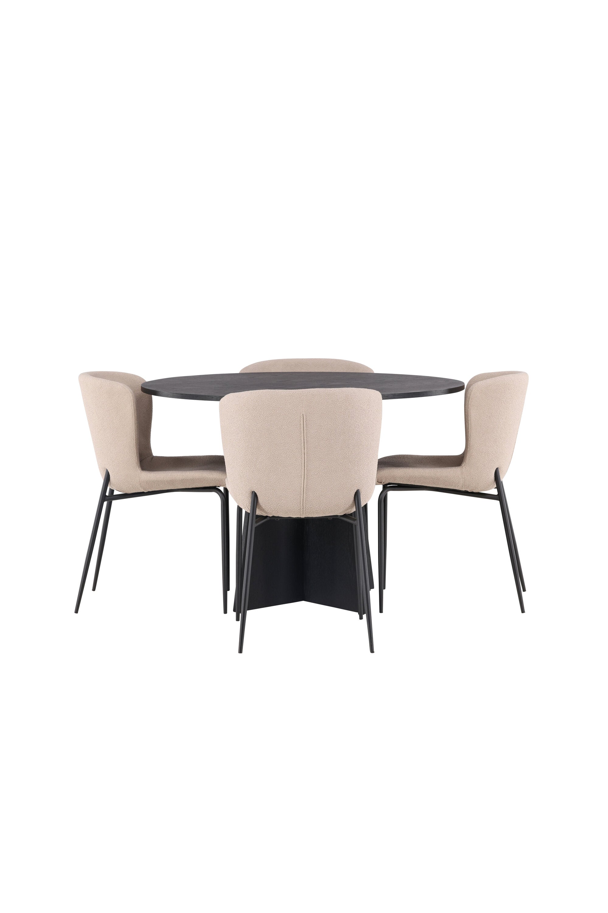 Matgrupp Bootcut med 4st matstolar Modesto-GR Dining Set-Venture Home-peaceofhome.se