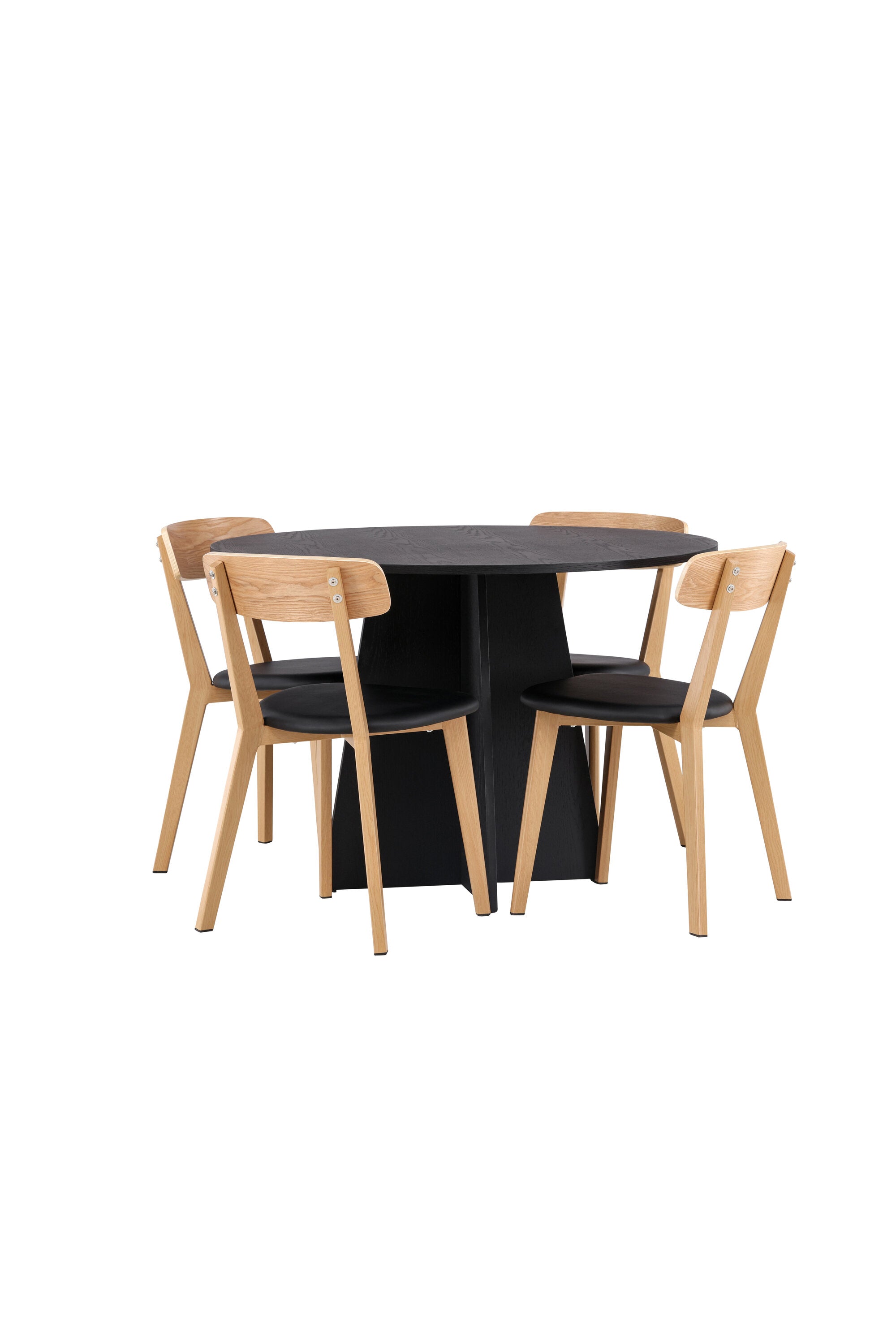 Matgrupp Bootcut med 4st matstolar Sanjos-GR Dining Set-Venture Home-peaceofhome.se