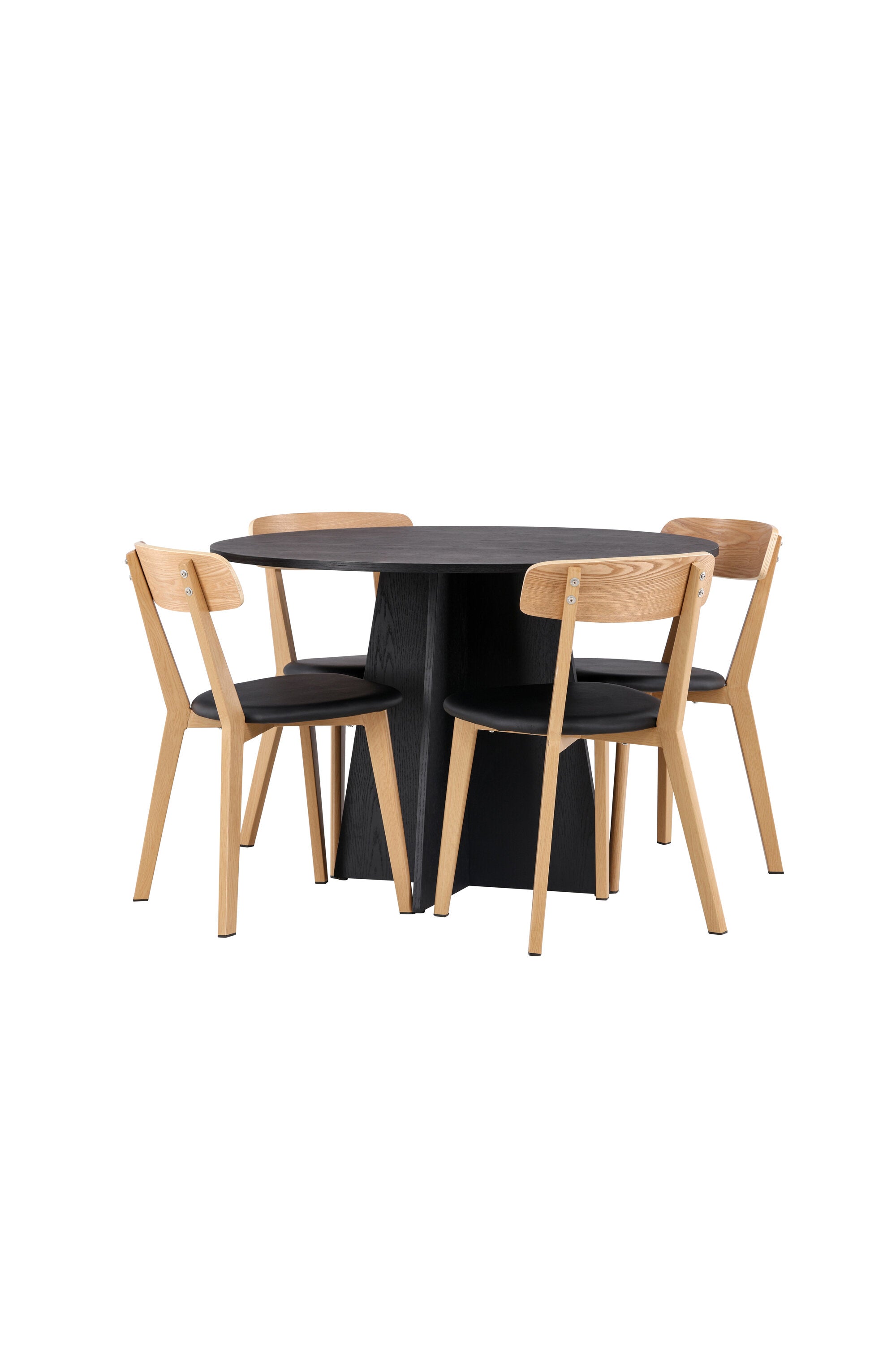 Matgrupp Bootcut med 4st matstolar Sanjos-GR Dining Set-Venture Home-peaceofhome.se