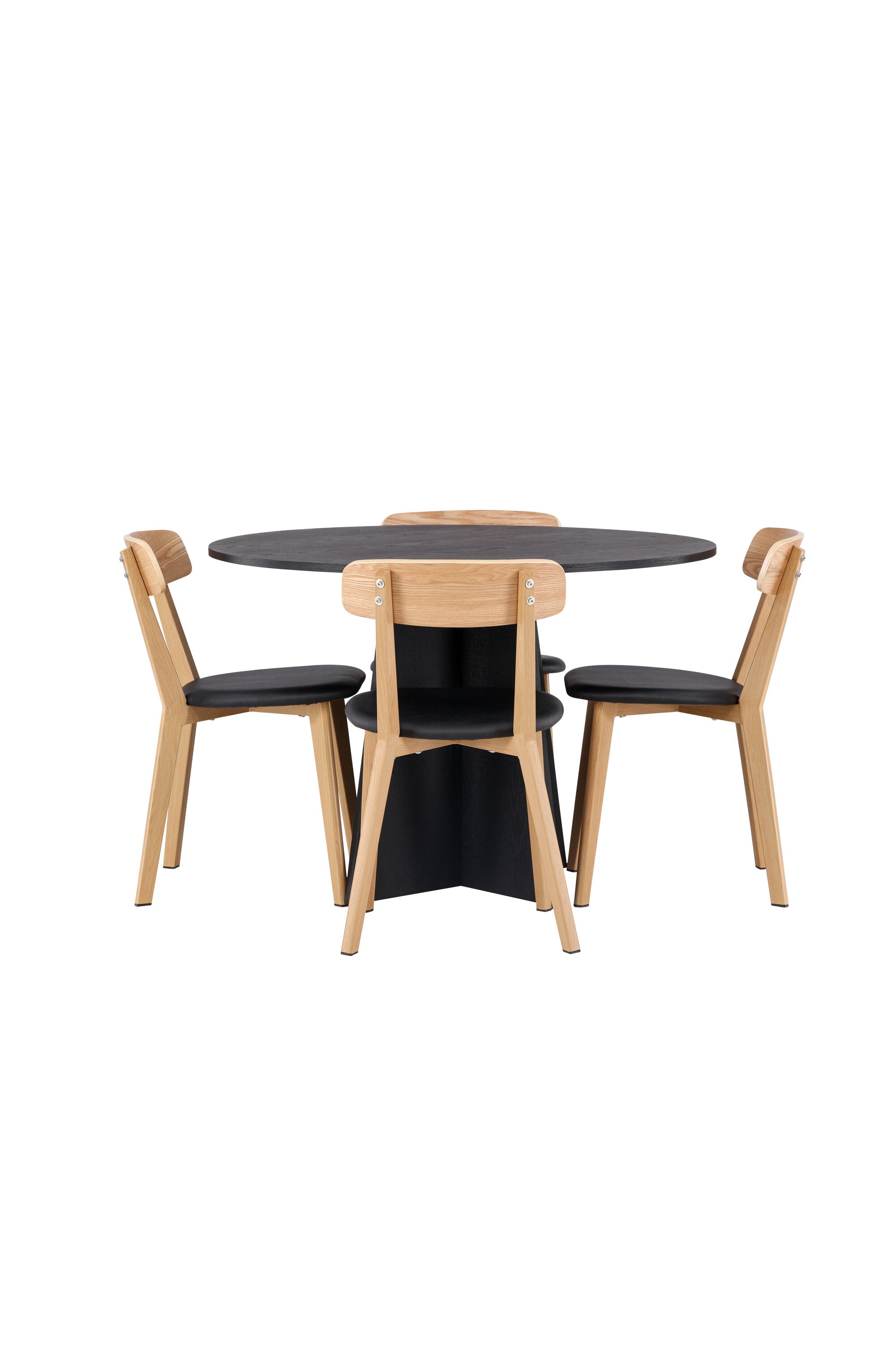 Matgrupp Bootcut med 4st matstolar Sanjos-GR Dining Set-Venture Home-peaceofhome.se