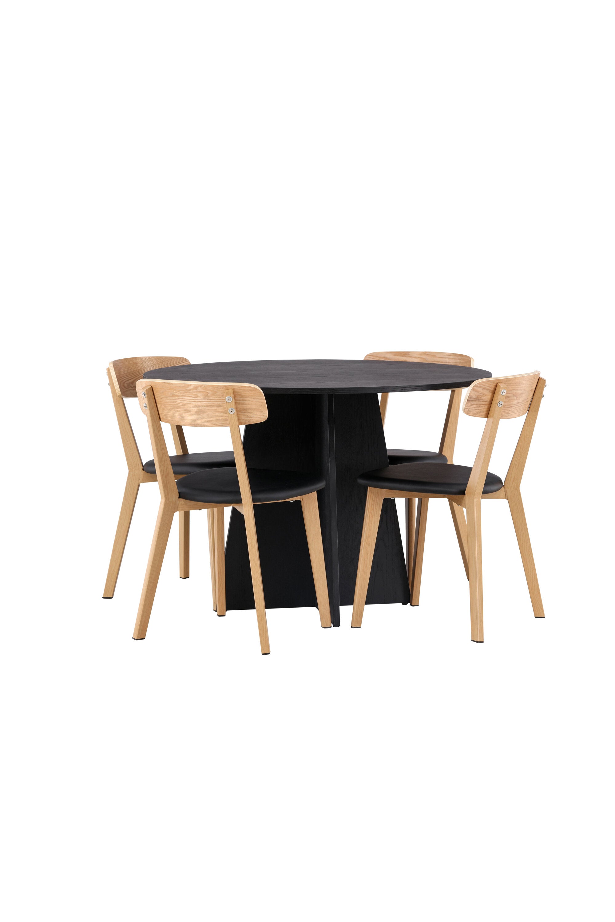 Matgrupp Bootcut med 4st matstolar Sanjos-GR Dining Set-Venture Home-peaceofhome.se