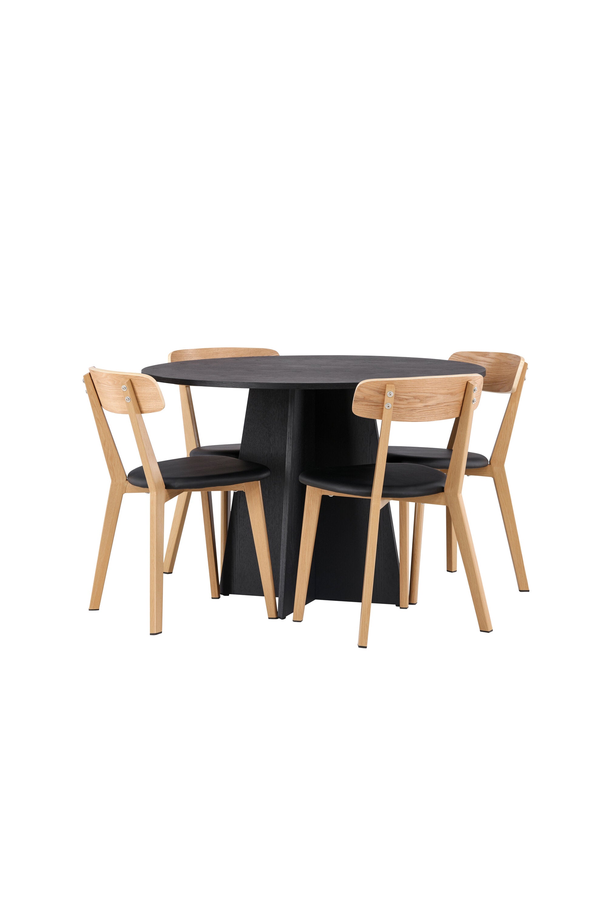 Matgrupp Bootcut med 4st matstolar Sanjos-GR Dining Set-Venture Home-peaceofhome.se