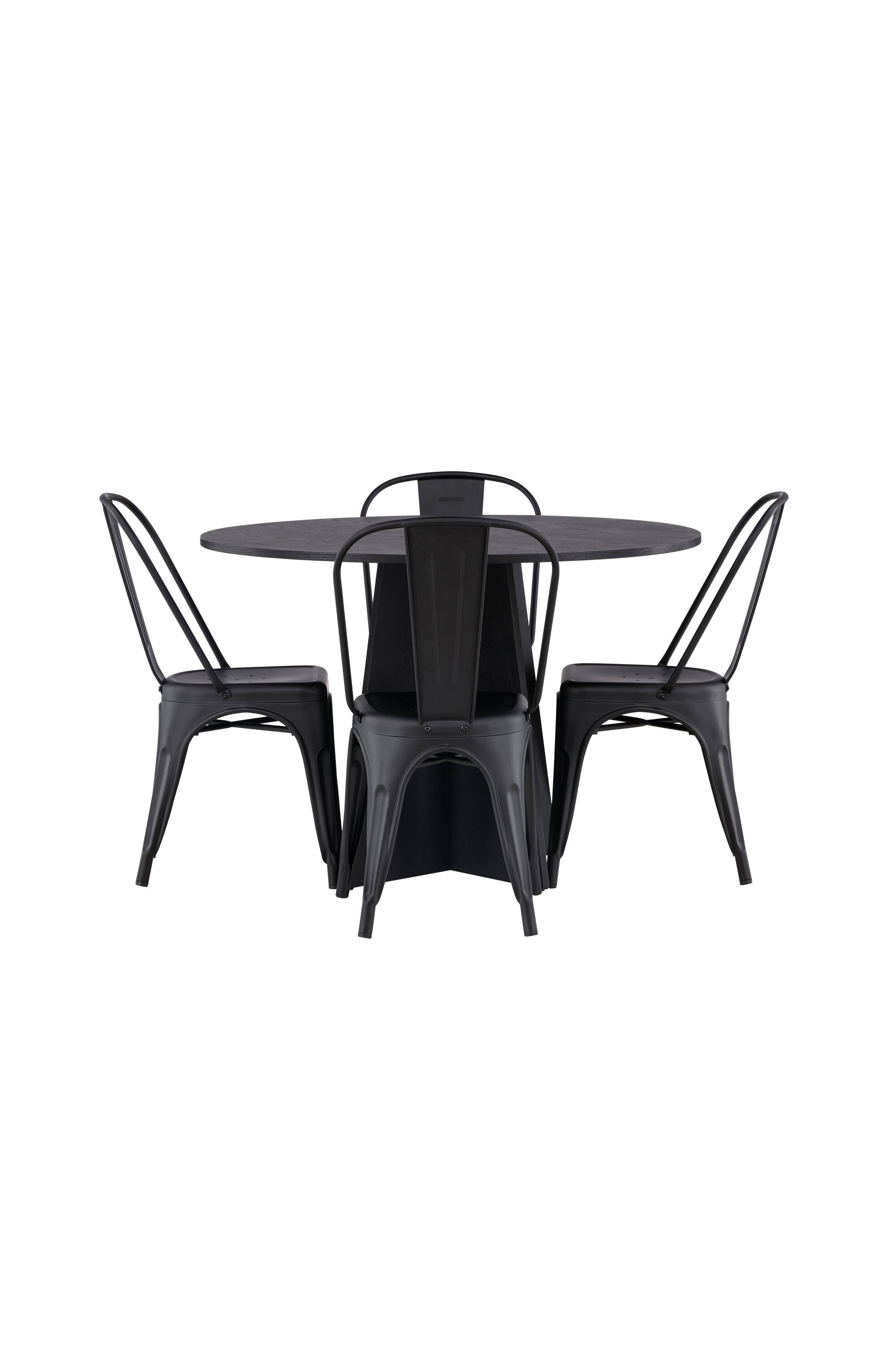 Matgrupp Bootcut med 4st matstolar Tempe-GR Dining Set-Venture Home-peaceofhome.se