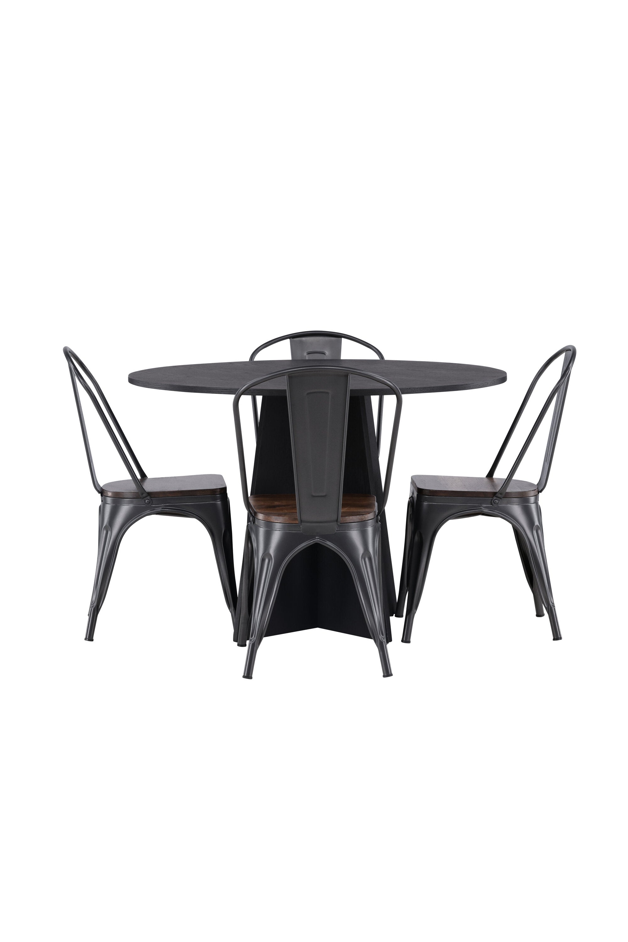 Matgrupp Bootcut med 4st matstolar Tempe-GR Dining Set-Venture Home-peaceofhome.se